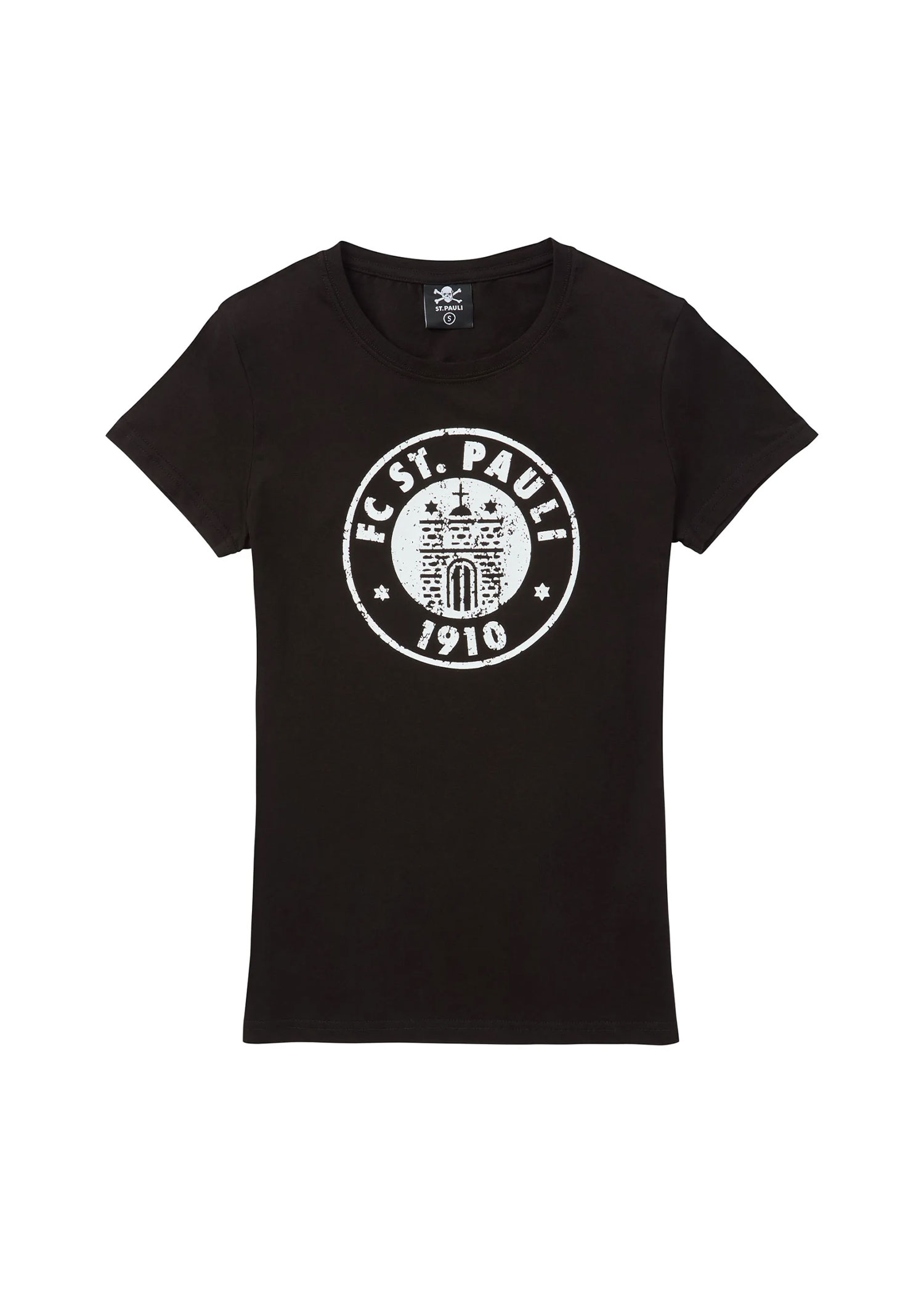 Logo T-Shirt- tailliert "Schwarz - Weiss"