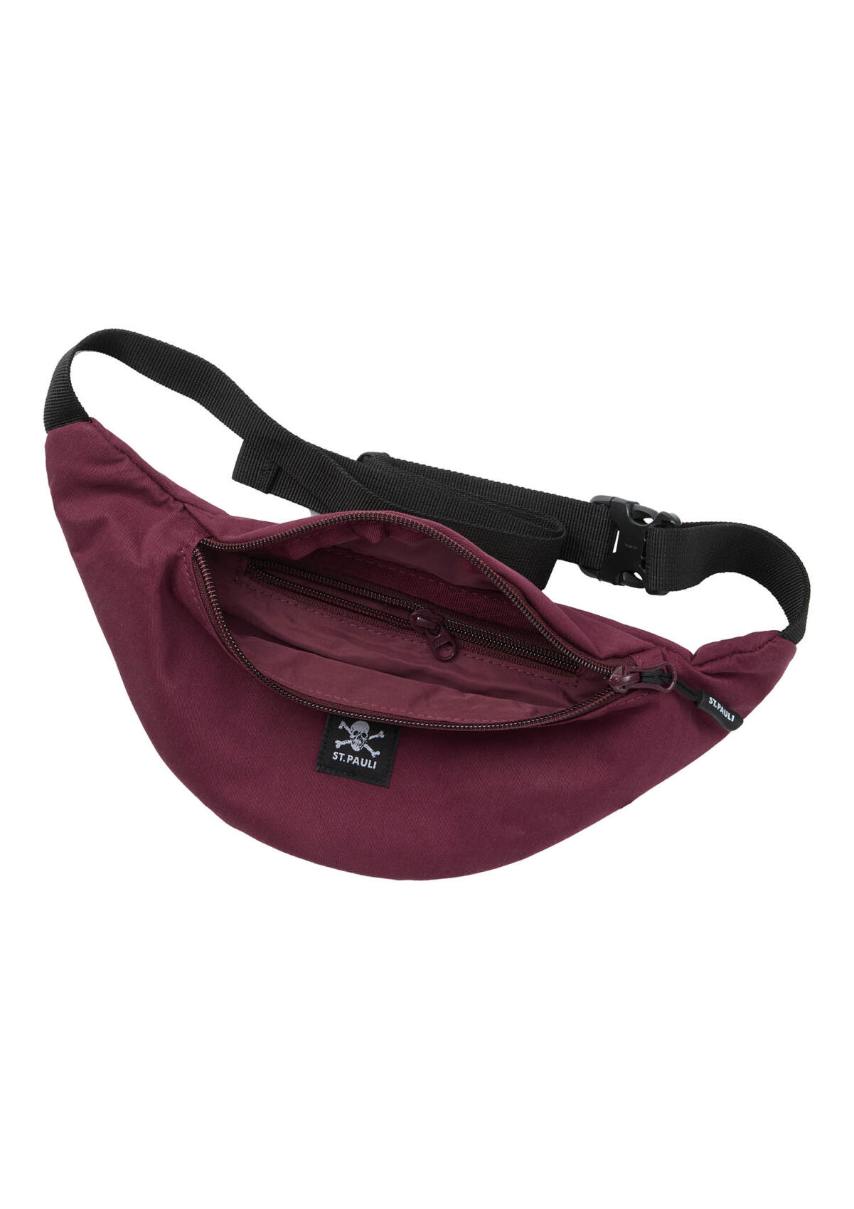 Hipbag "organic" dunkelrot