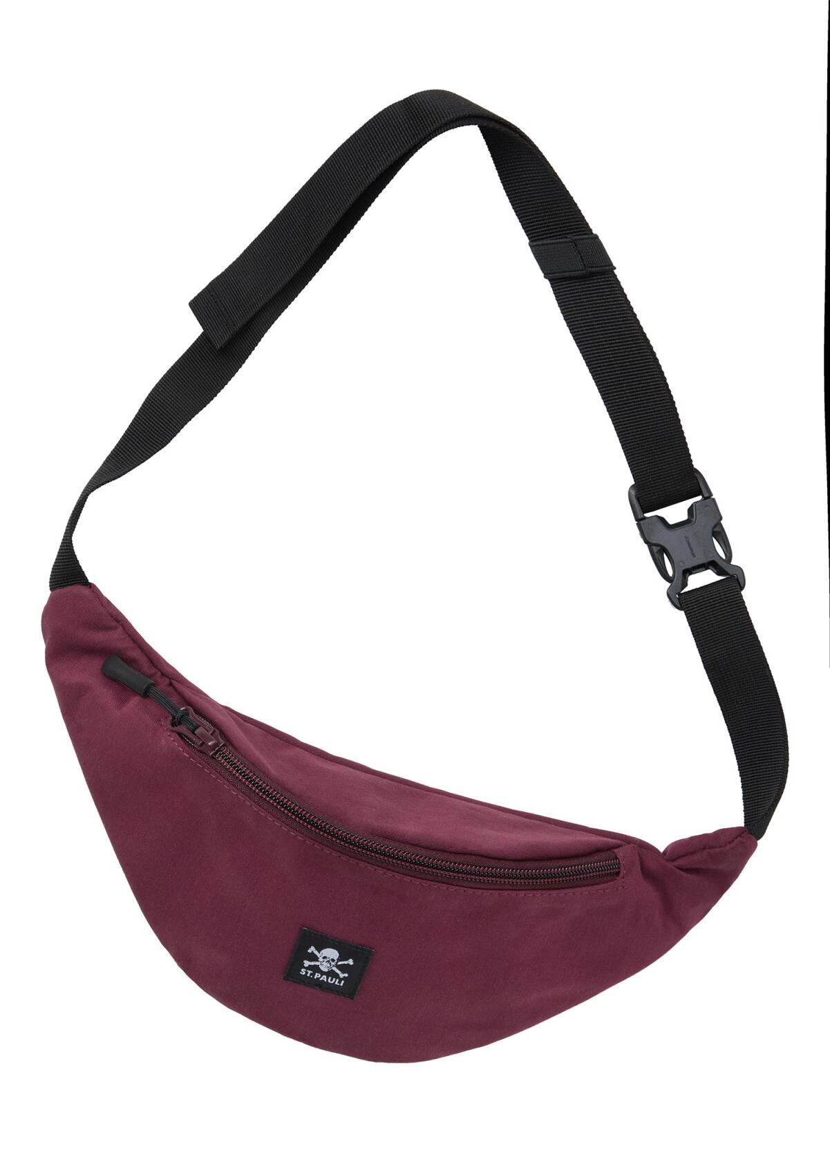 Hipbag "organic" dunkelrot