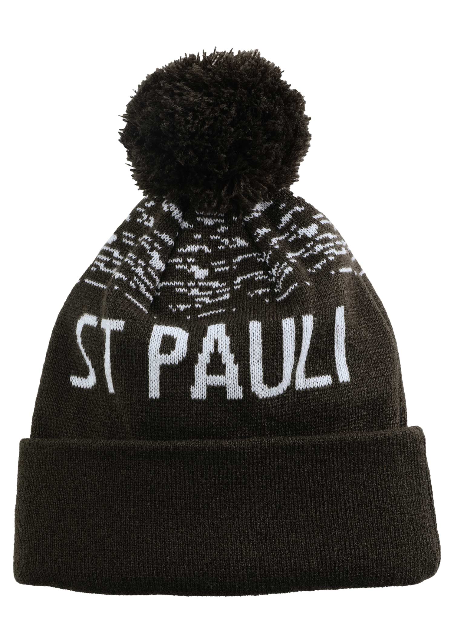 FCSP x New Era - Bommelmütze "Logo" braun
