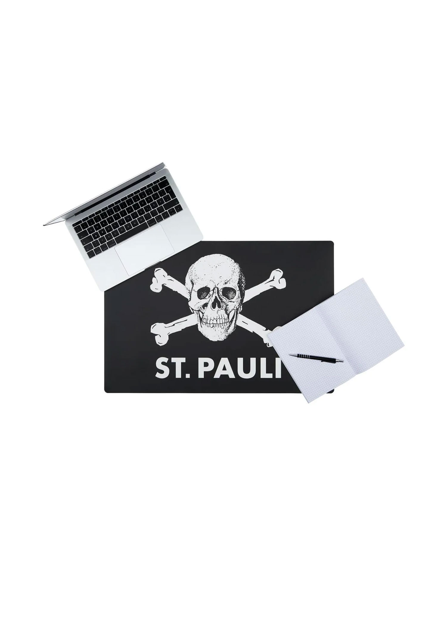 Schreibtischunterlage Totenkopf