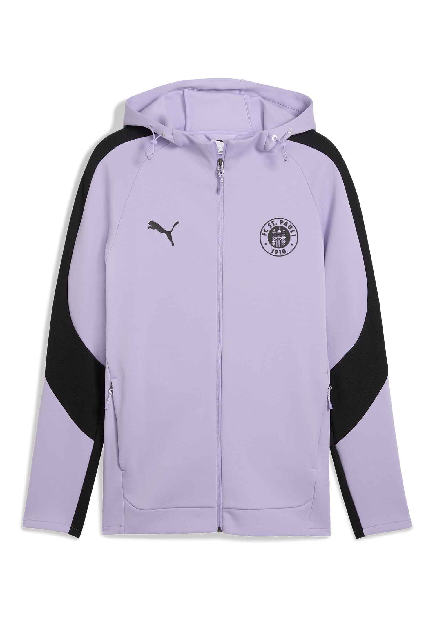 Puma - Kapuzenjacke Team violett 2025-26