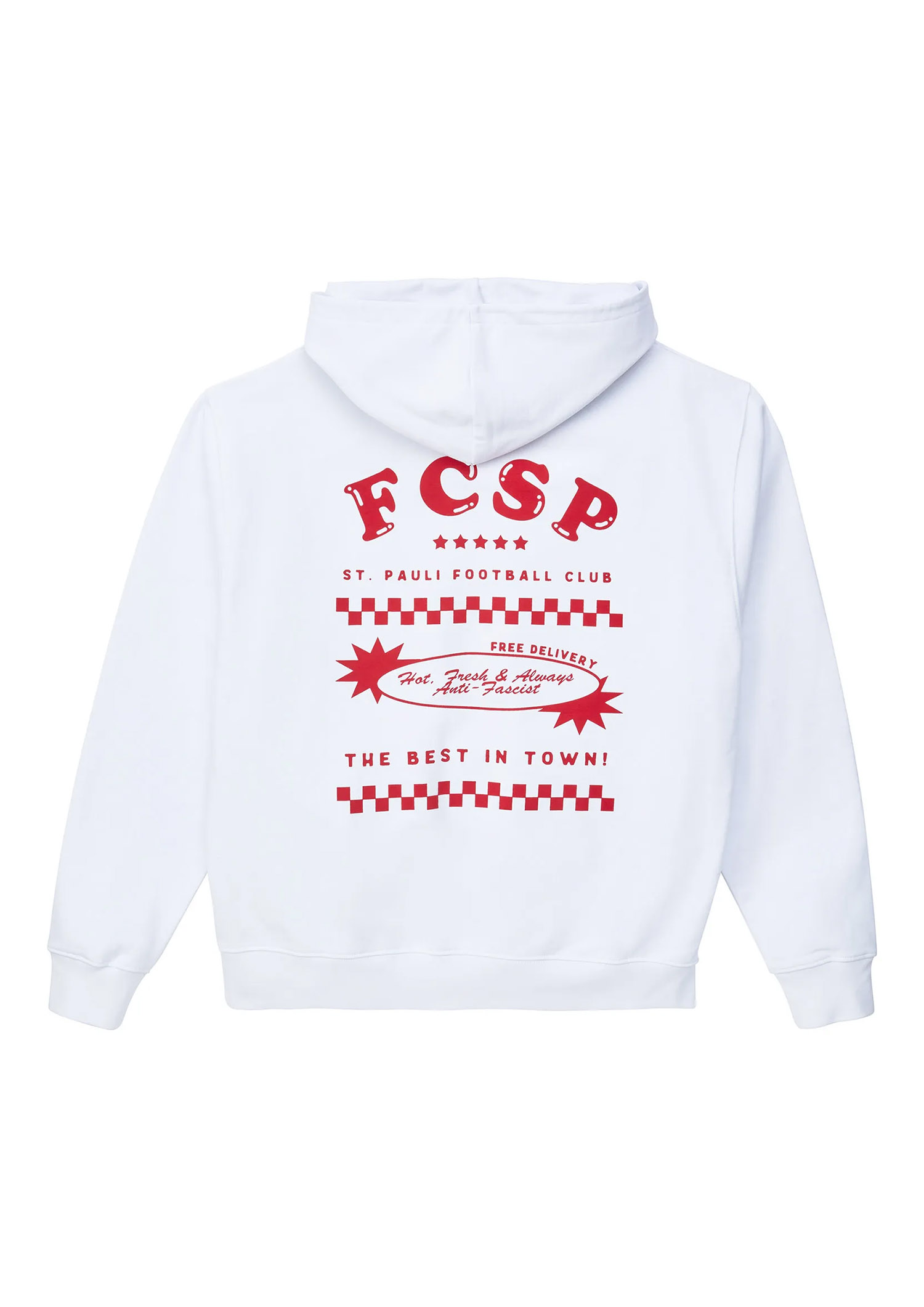Kapuzenpullover "Pizza Club" Sankt Pauli
