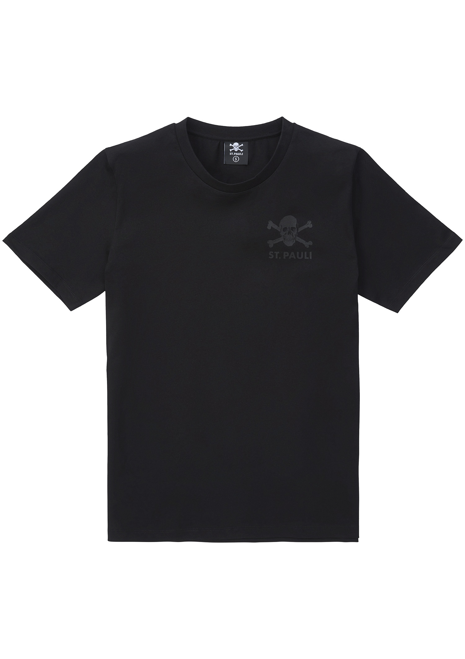 T-Shirt "All Black" Totenkopf