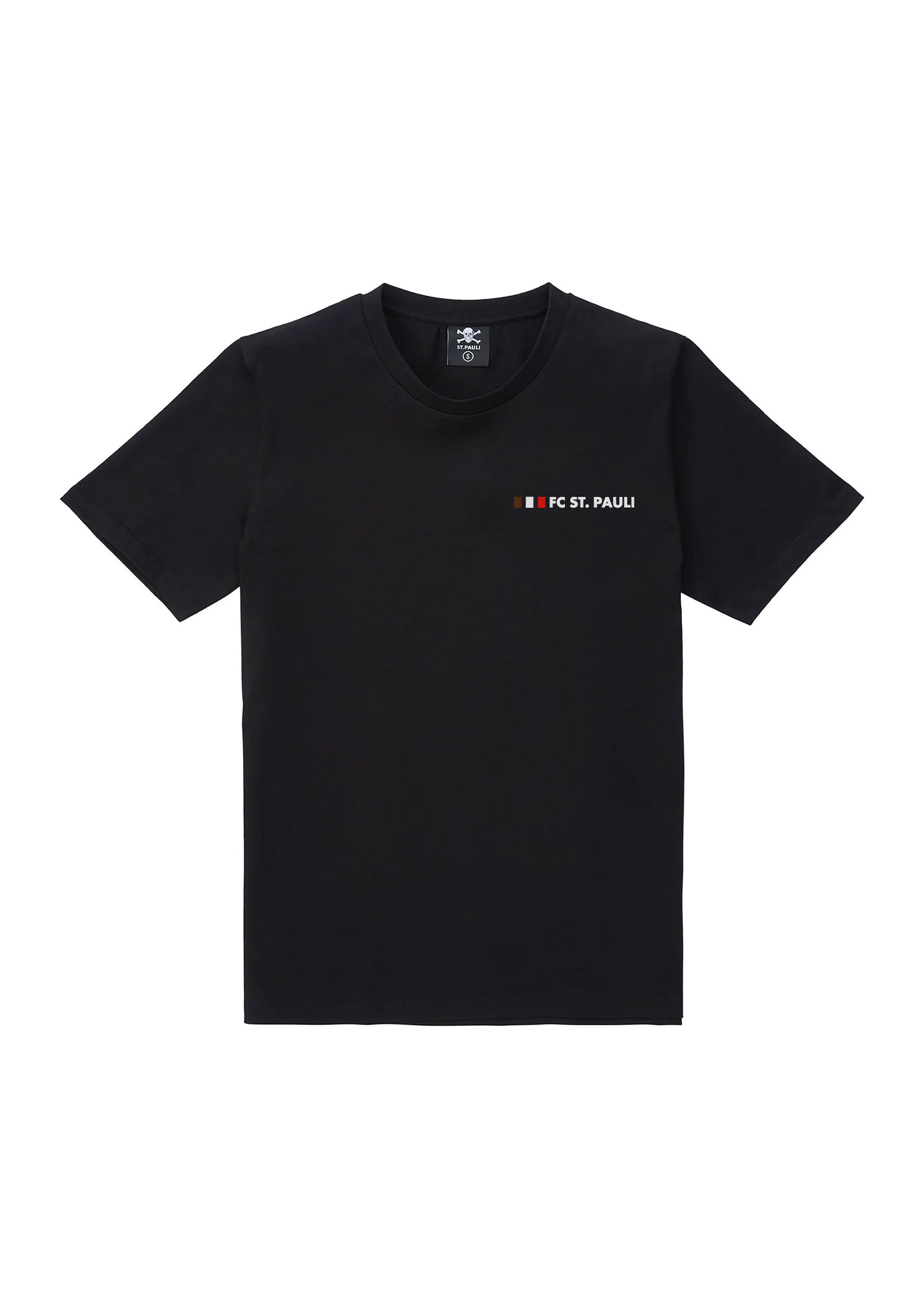 T-Shirt "Flag Logo" - schwarz
