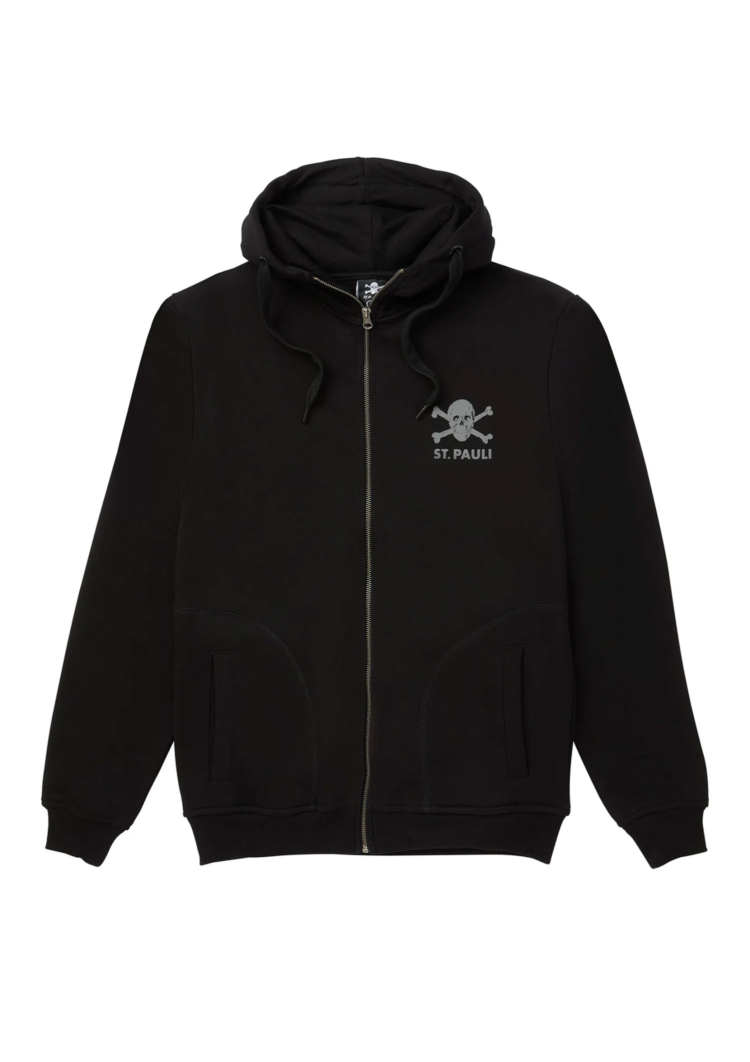 Kapuzenjacke Totenkopf