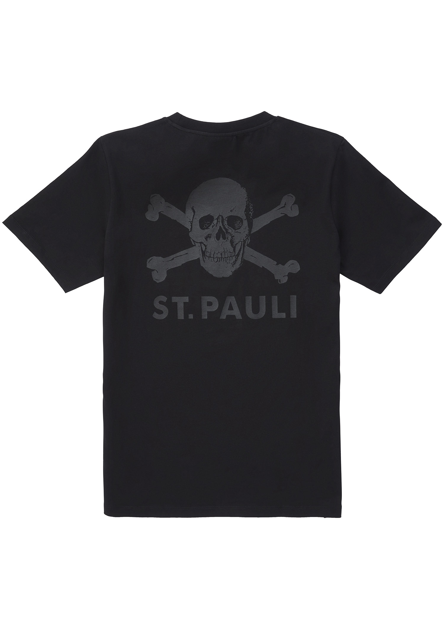 T-Shirt "All Black" Totenkopf