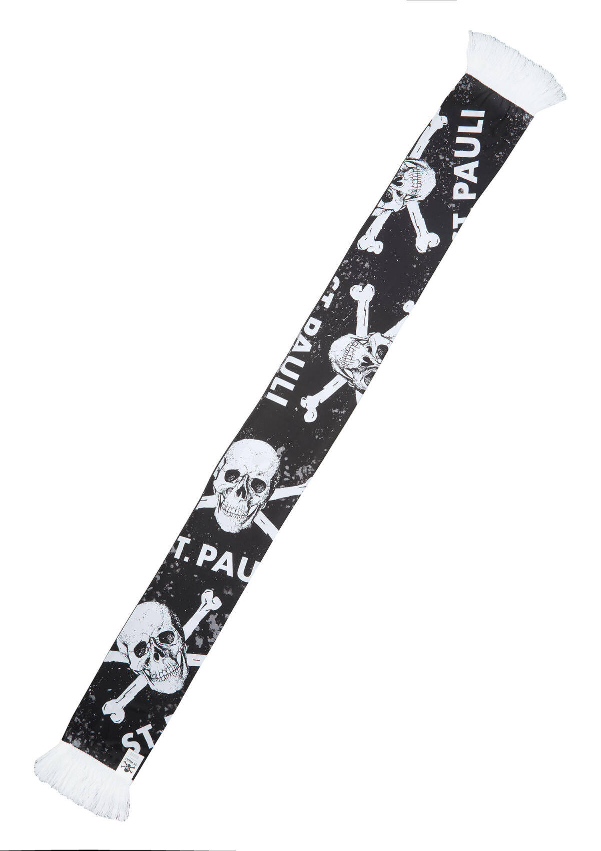 Seidenschal Totenkopf