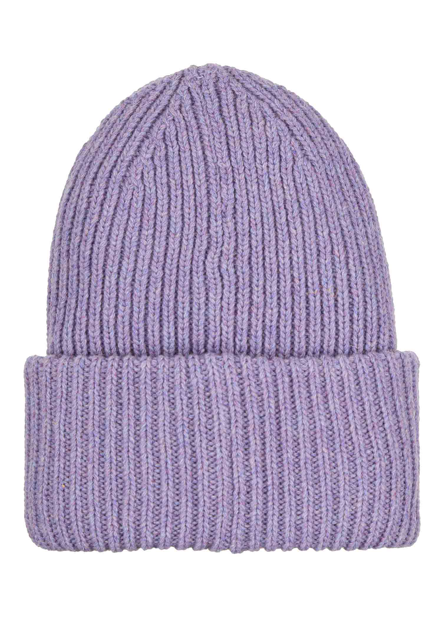Mütze Strick - Lavendel