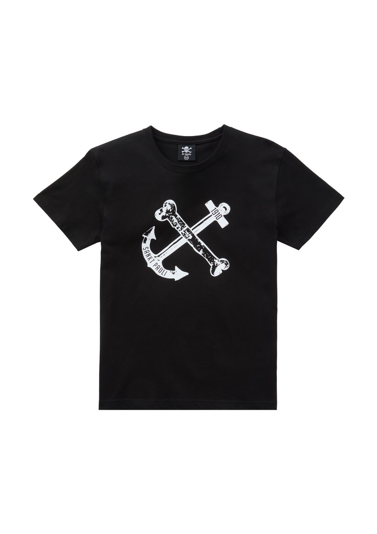 Kinder T-Shirt Anker Schwarz