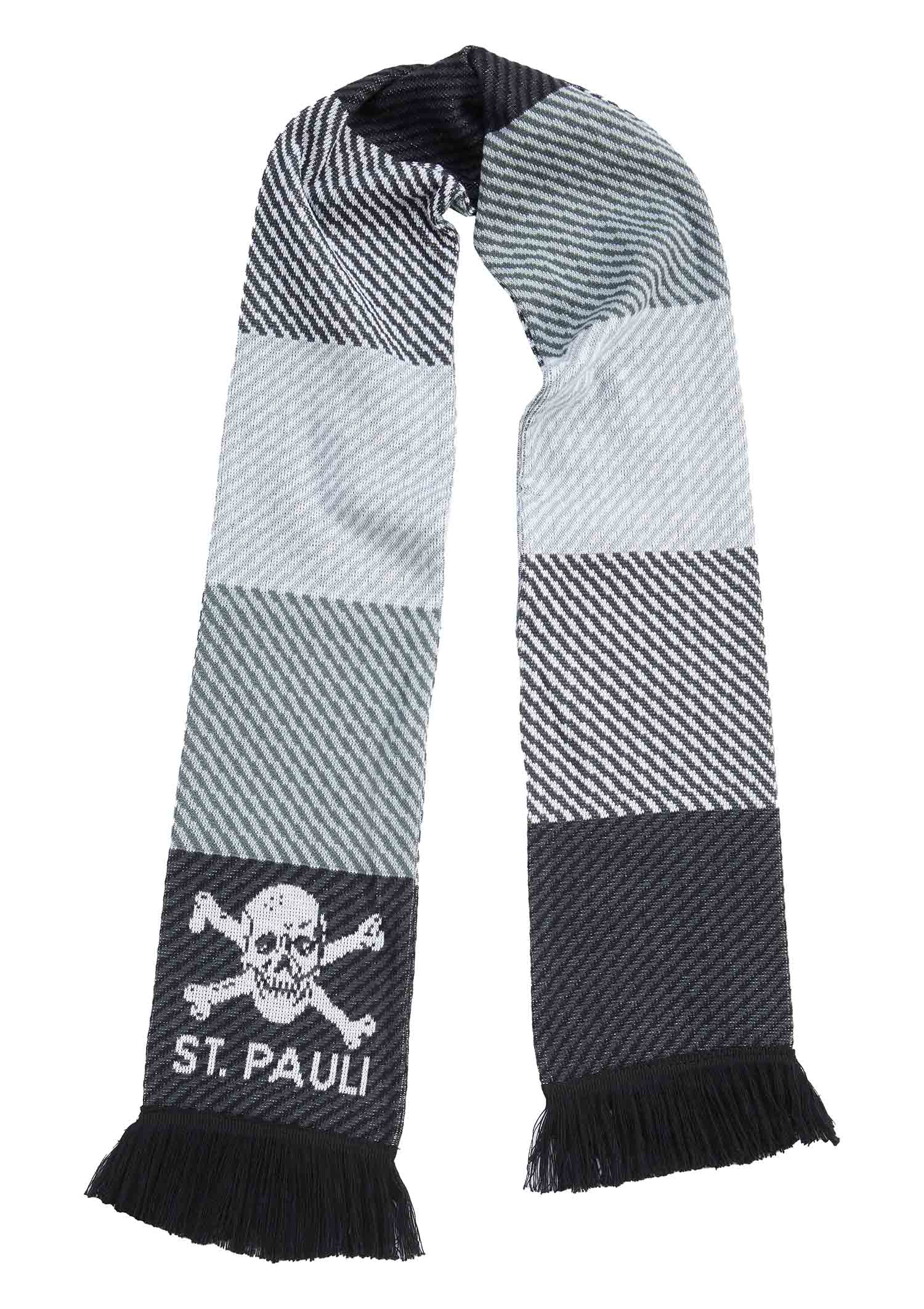 Schal Totenkopf Block