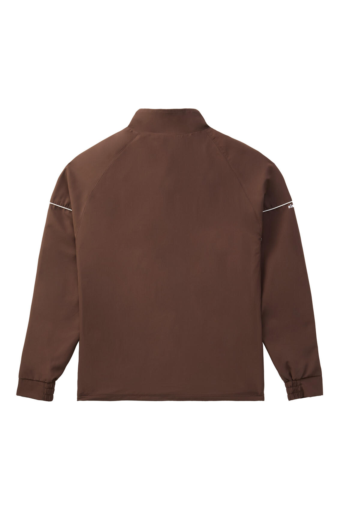 Trainingsjacke "Logo rot-braun"