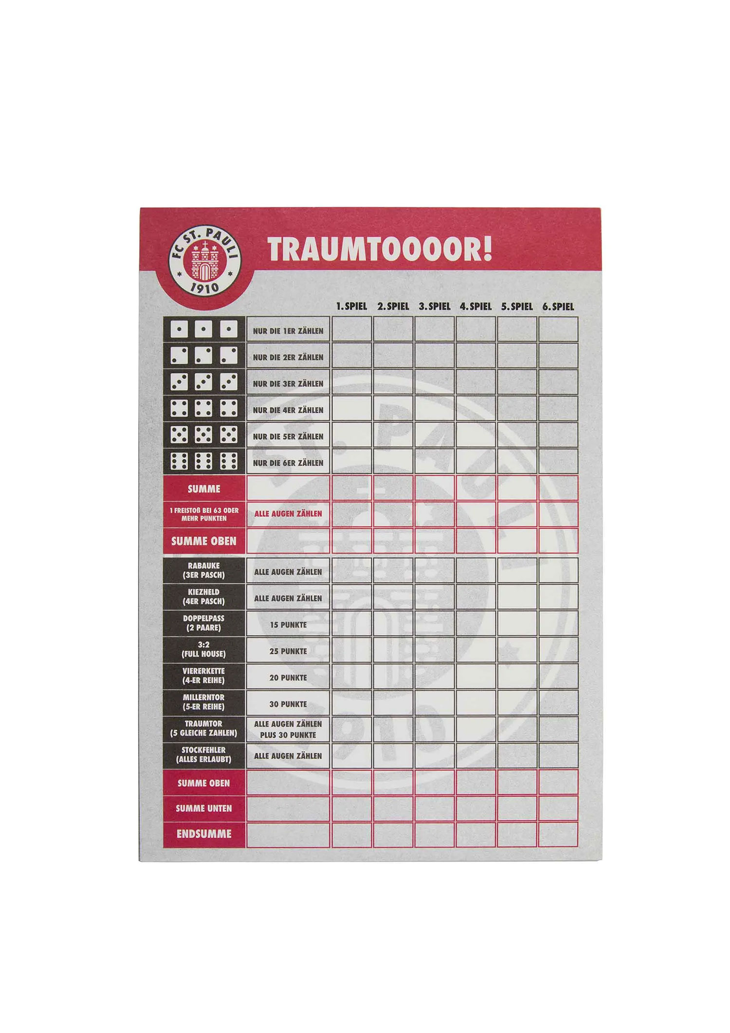 Spieleblock FSCP "Traumtor"