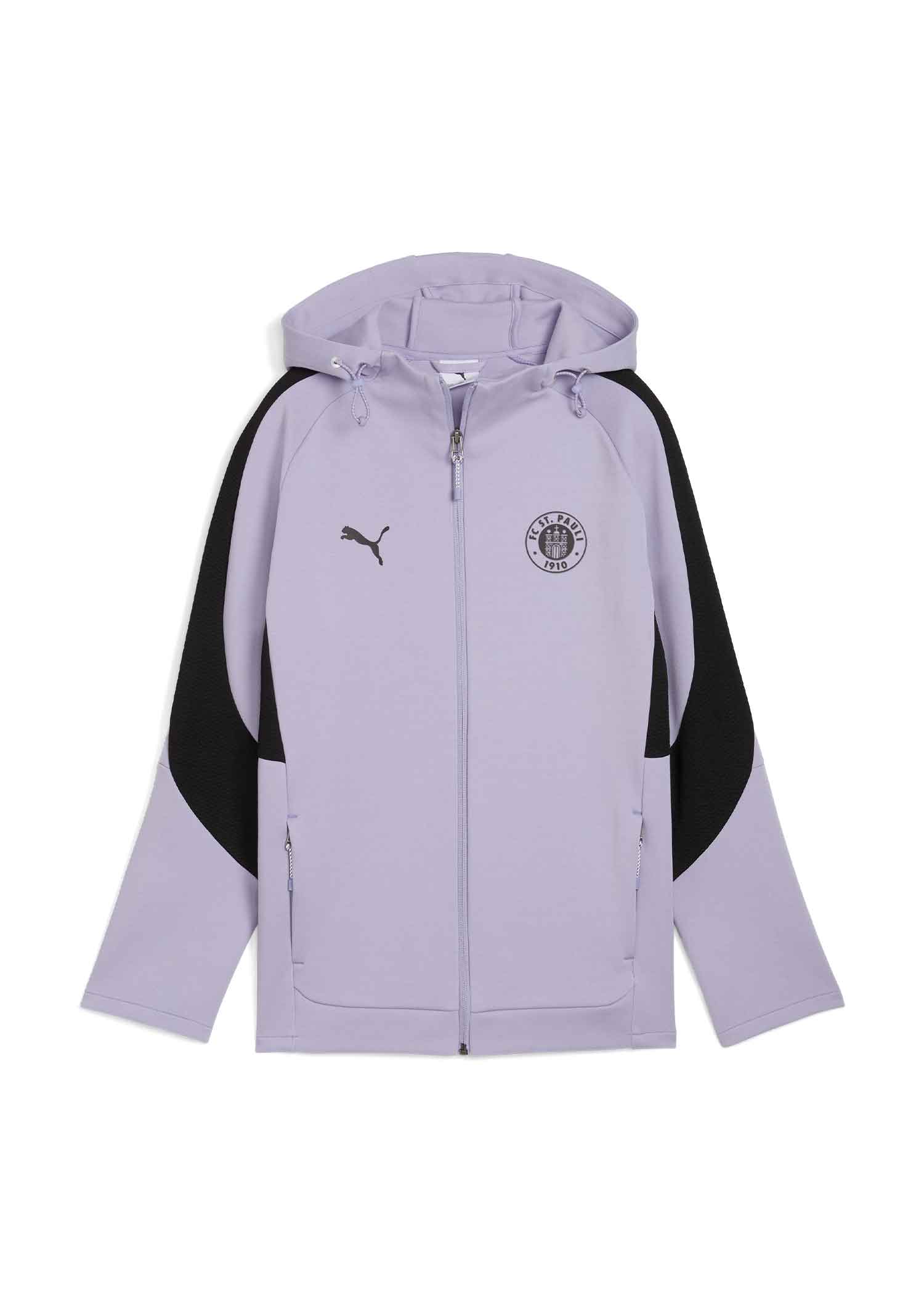 Puma - Kinder Kapuzenjacke Team violett 2025-26