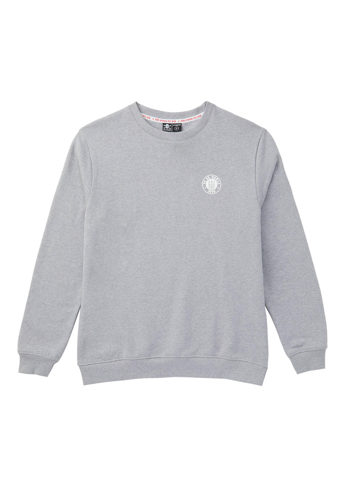 Sweater "Logo Grau Melange"