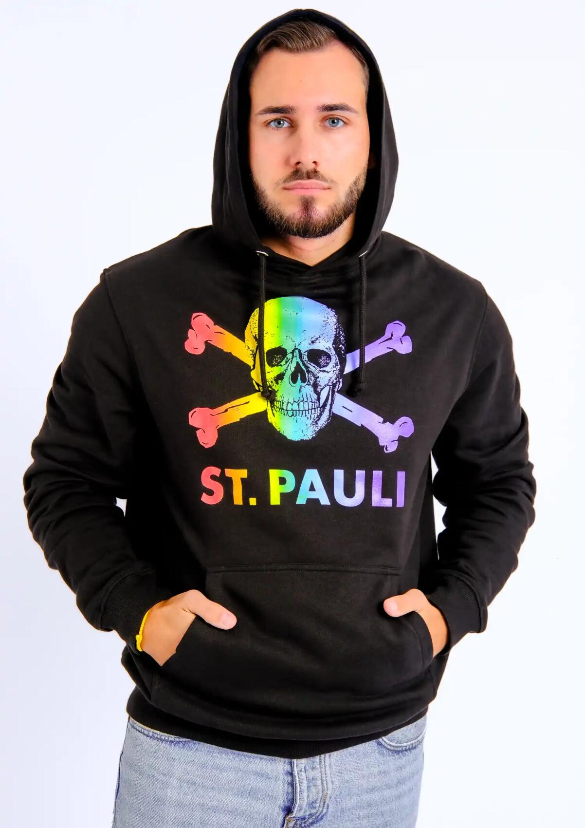 Kapuzenpullover Regenbogen