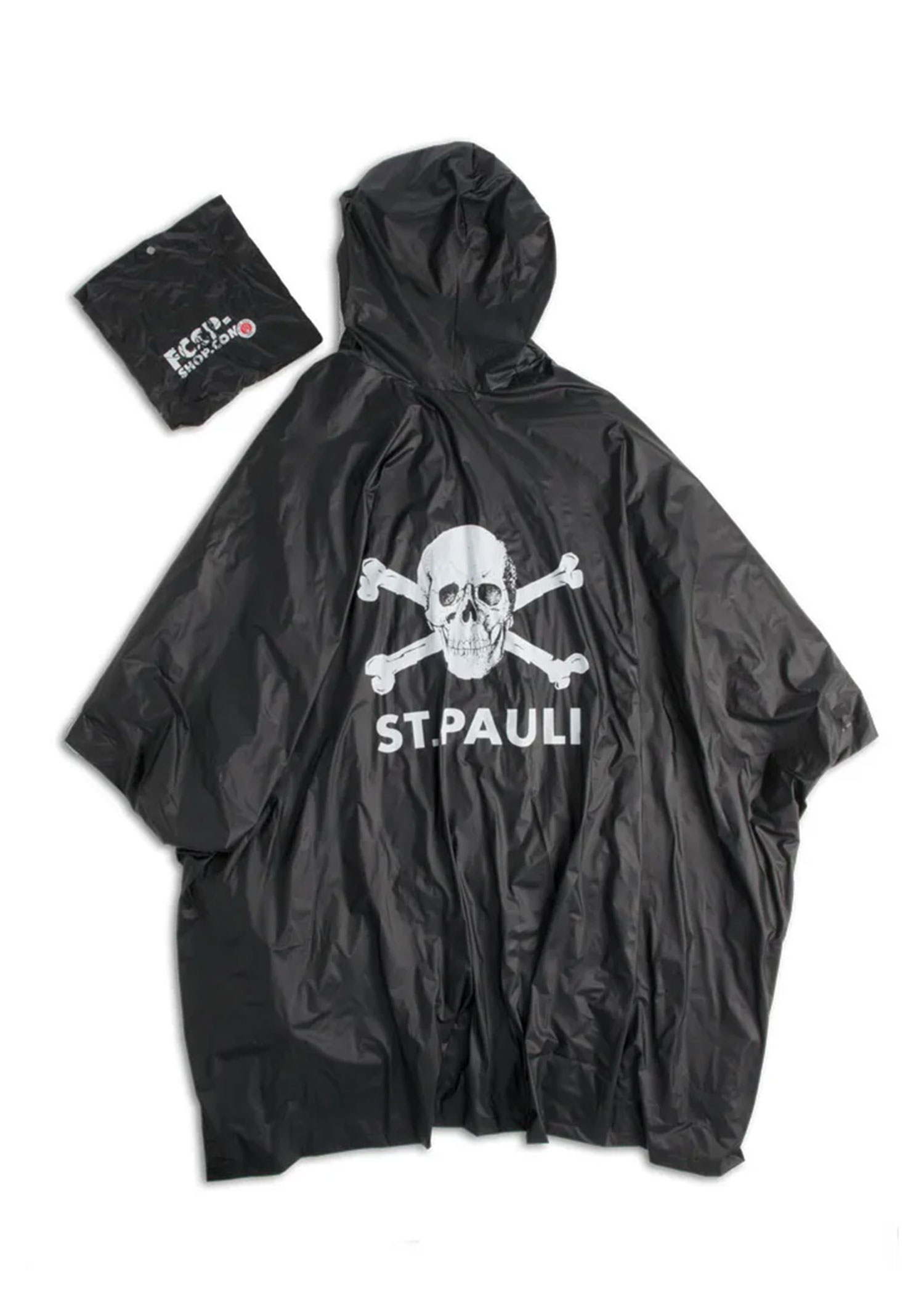 Regenponcho Totenkopf Eco