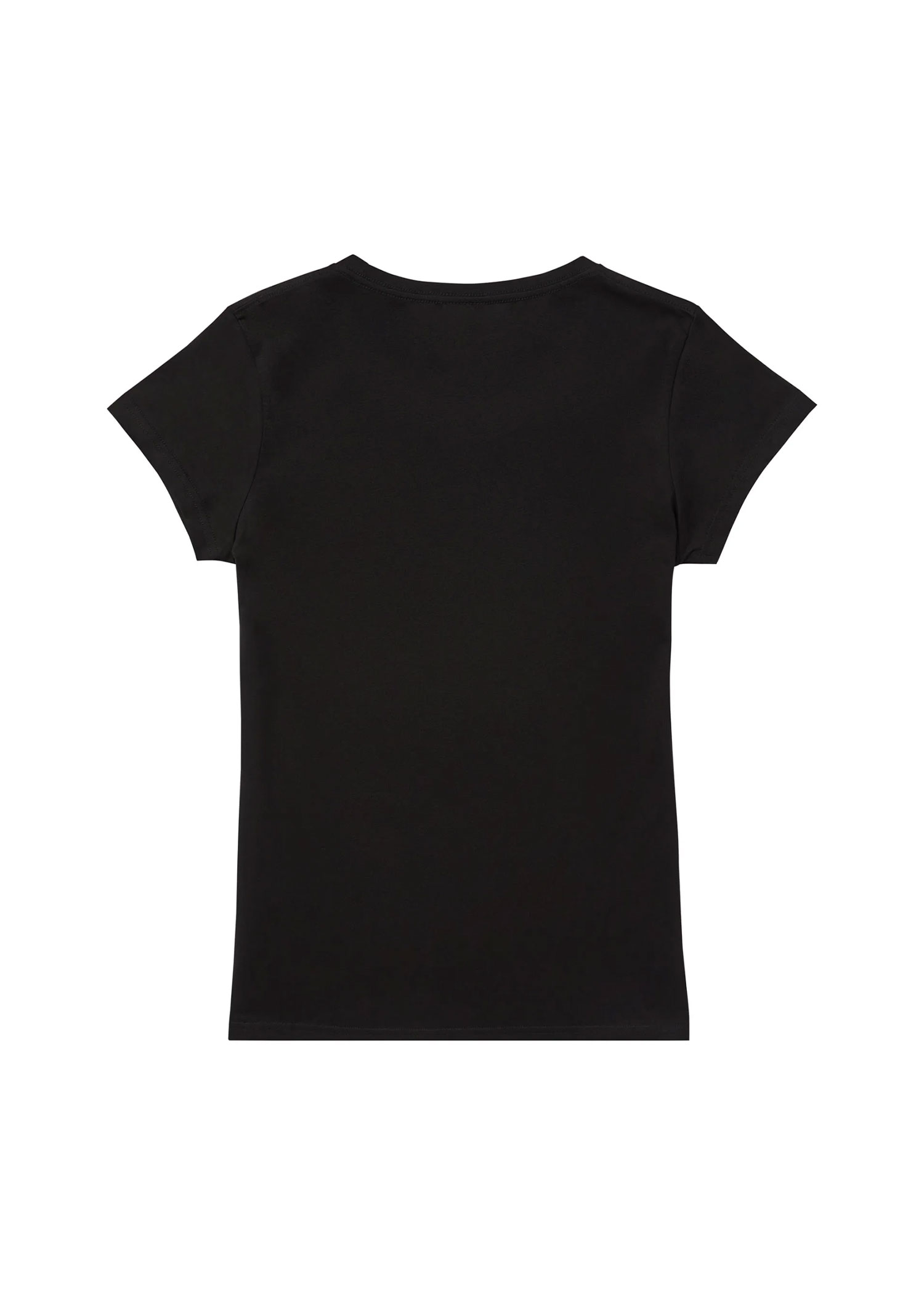 T-Shirt -tailliert "Sound Schwarz"