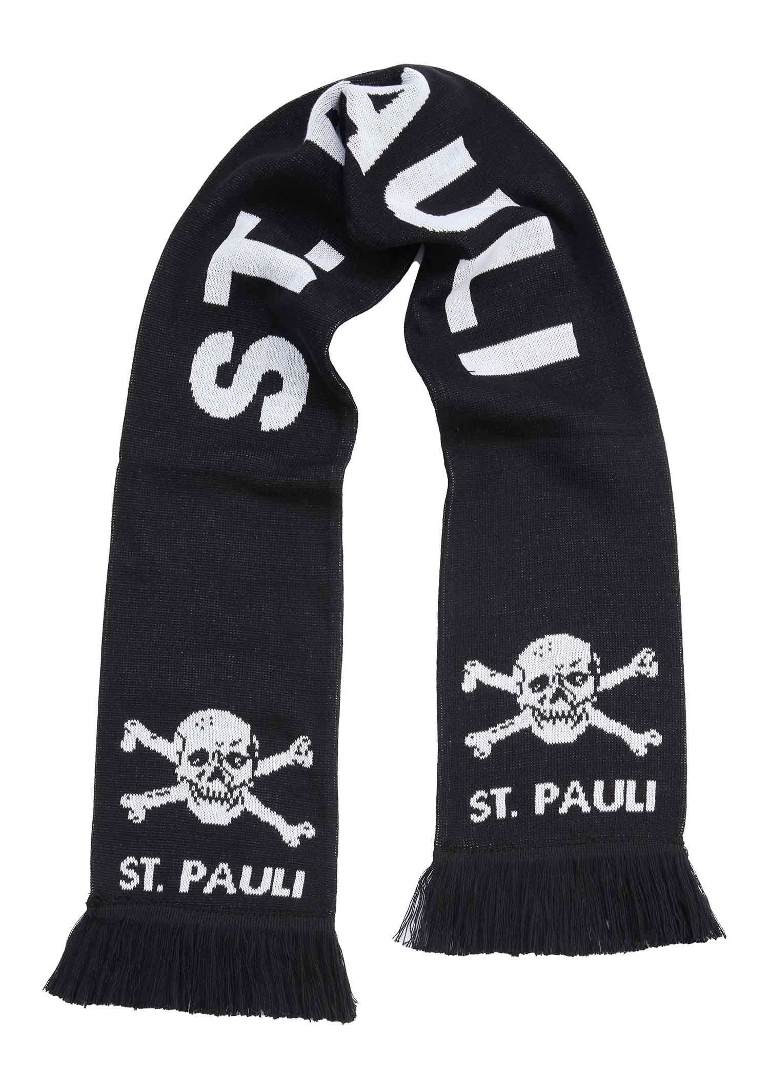 Schal Totenkopf - Bio-Baumwolle