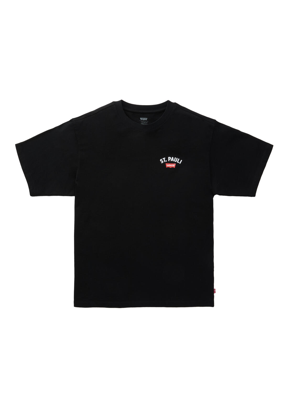 Levi's x FCSP T-Shirt "Millerntor" schwarz