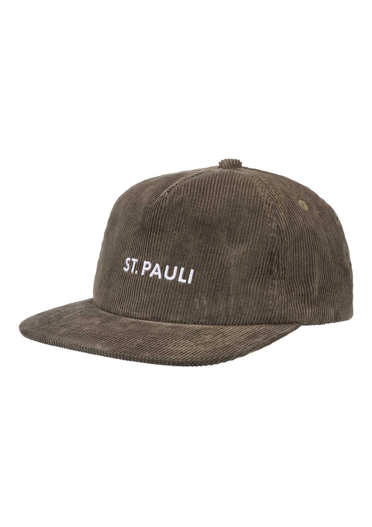 Kappe "Cord St. Pauli" oliv