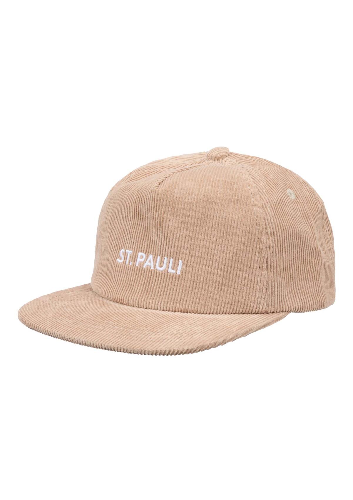 Kappe "Cord St. Pauli" sand