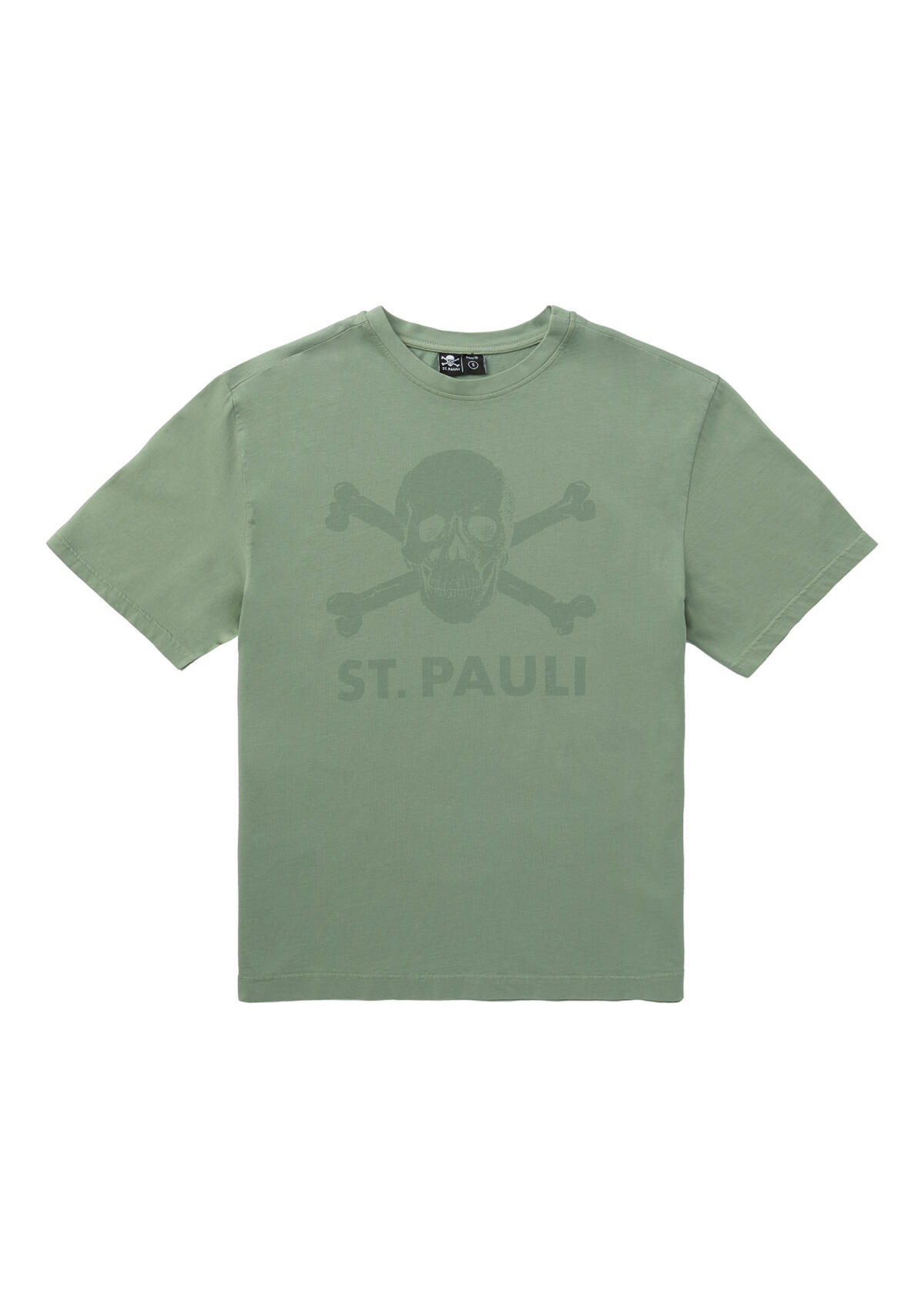 T-Shirt "Washed Tonal" oliv