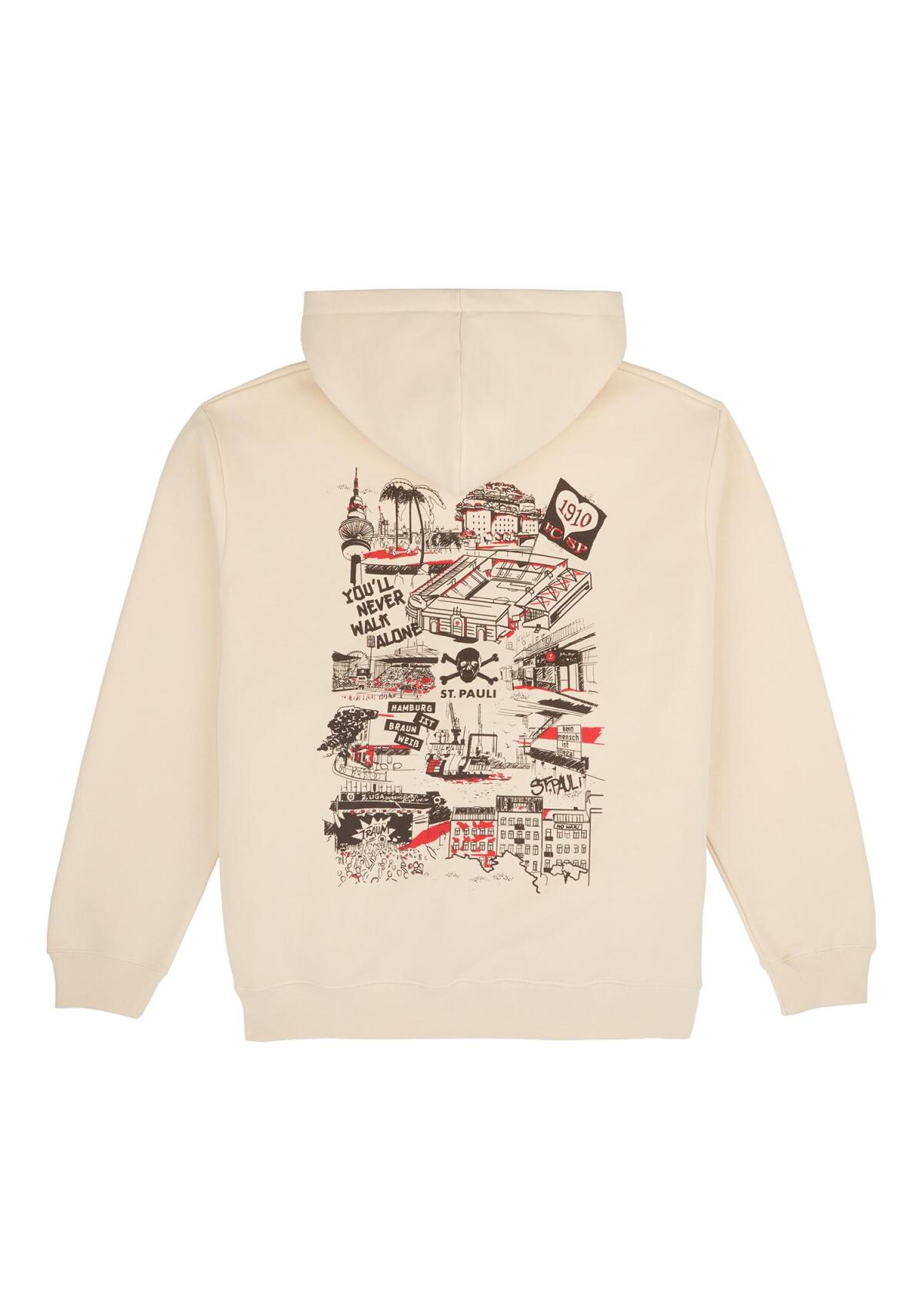 Kapuzenpullover "Viertel"