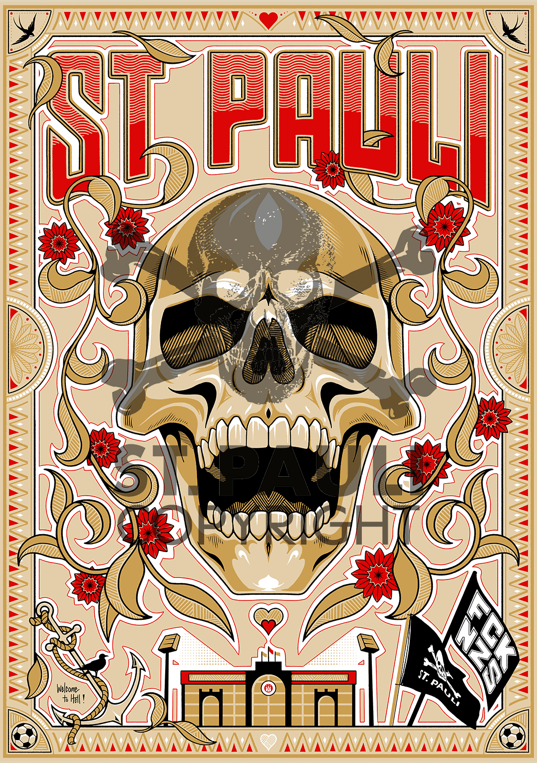 Kunstdruck #10: Print-ciples of FC St. Pauli