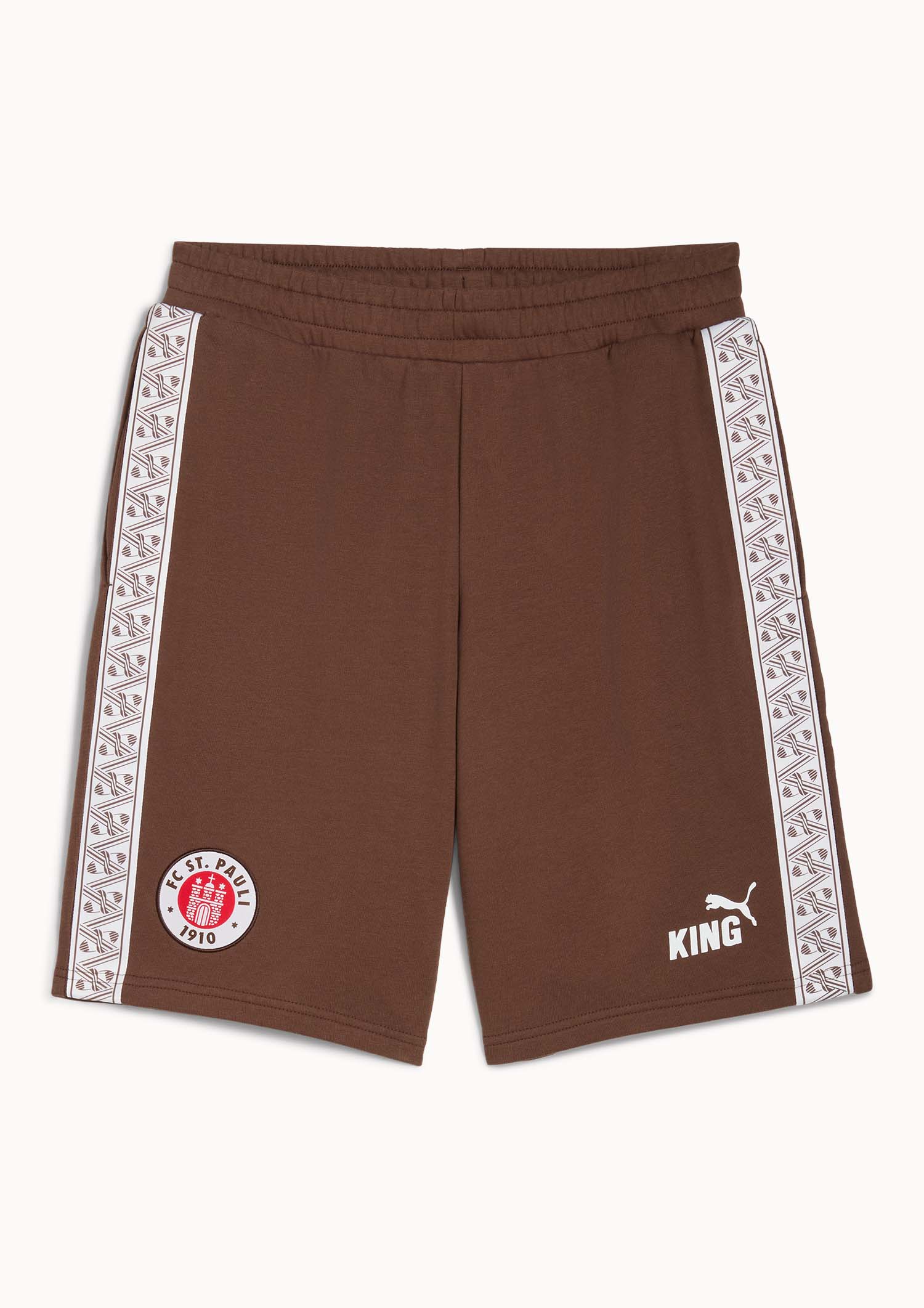 Puma - Sweatshorts "King" braun 2025-26