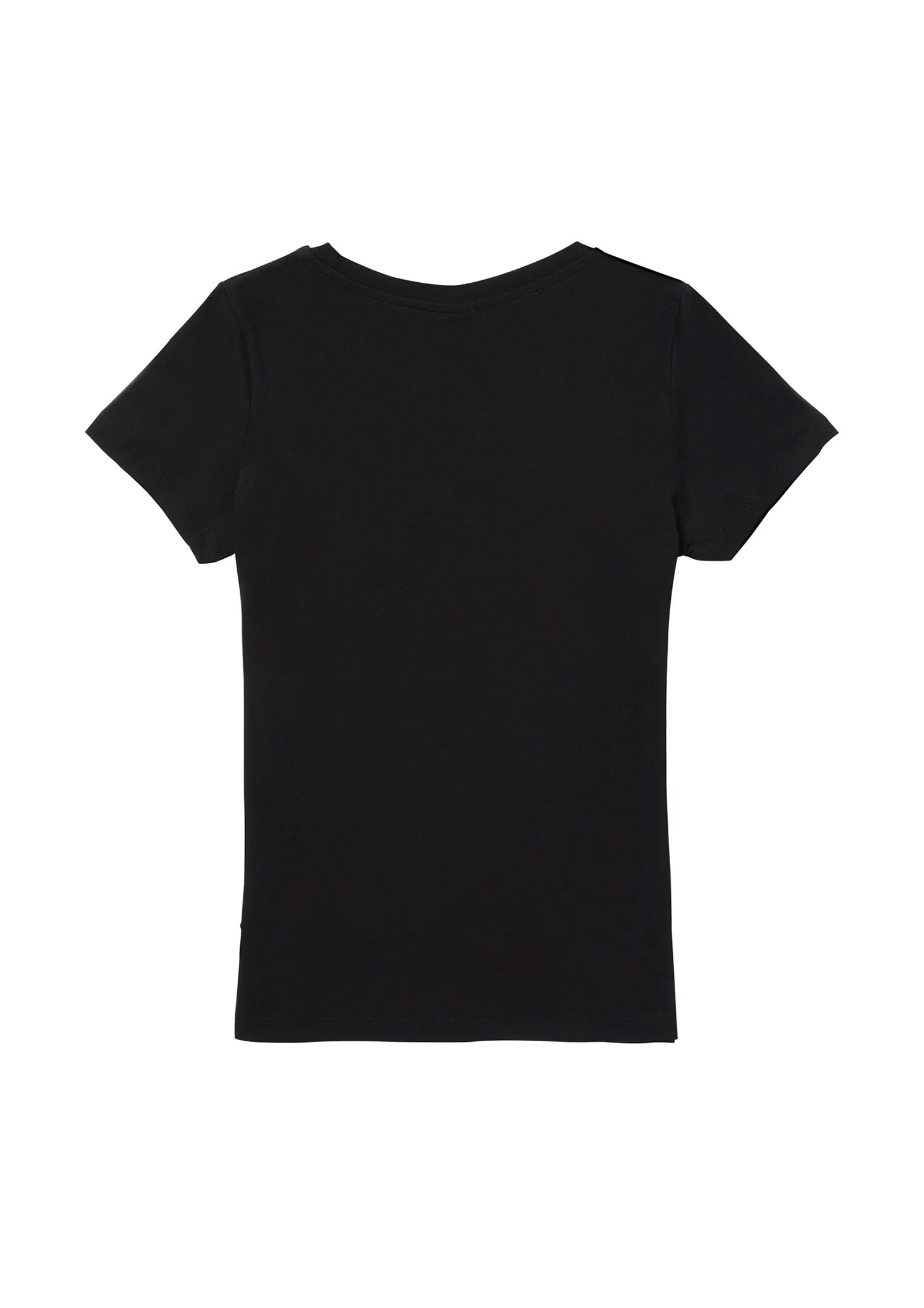 T-Shirt - tailliert "Schwarz-Gold"
