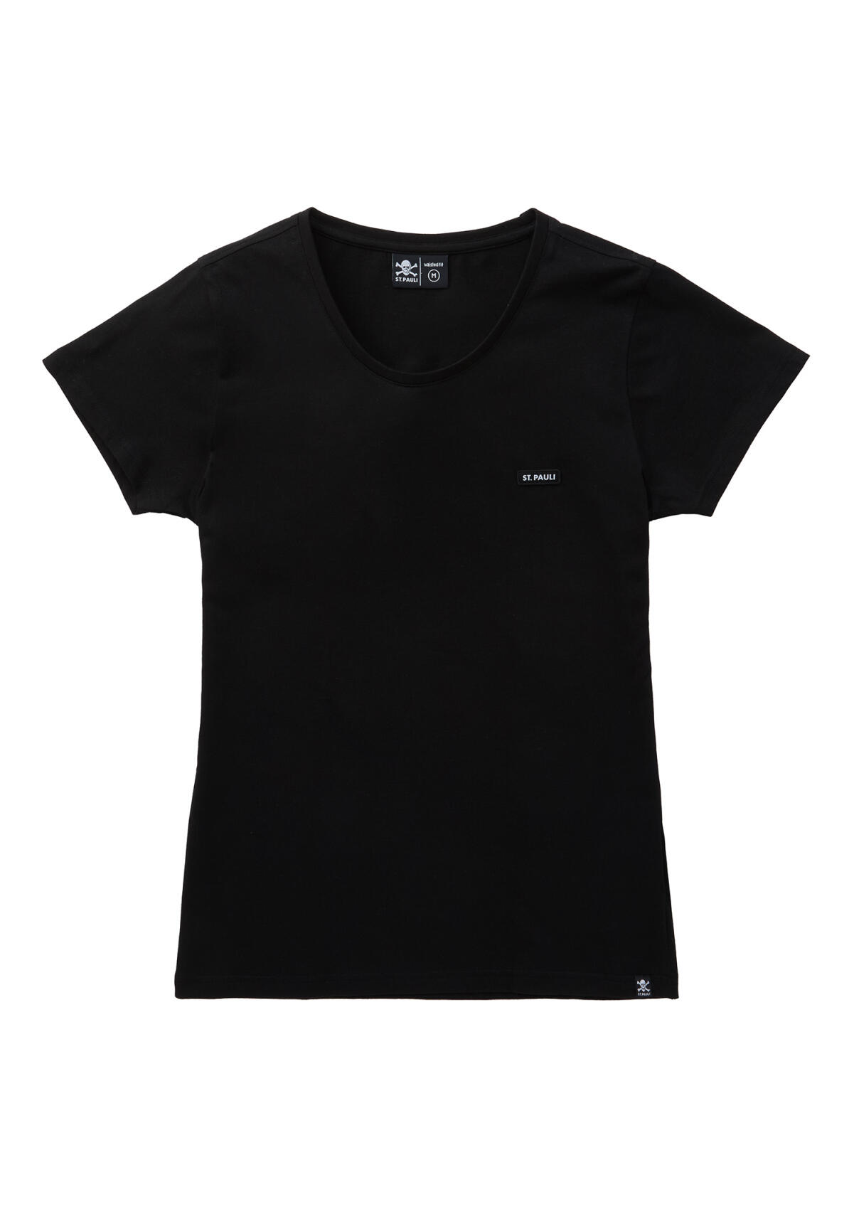 T-Shirt tailliert "ST. PAULI PURE" schwarz