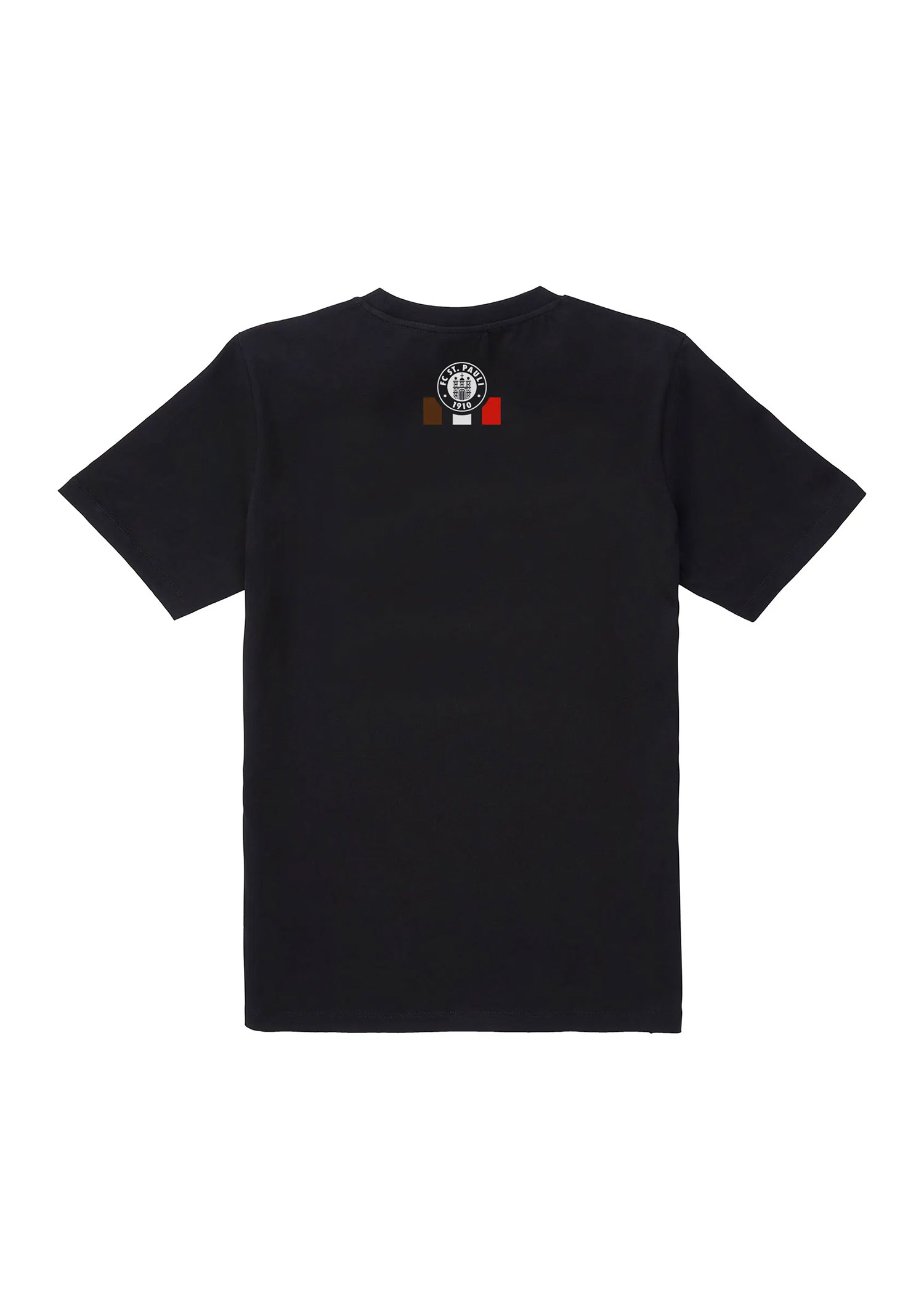 T-Shirt "Flag Logo" - schwarz