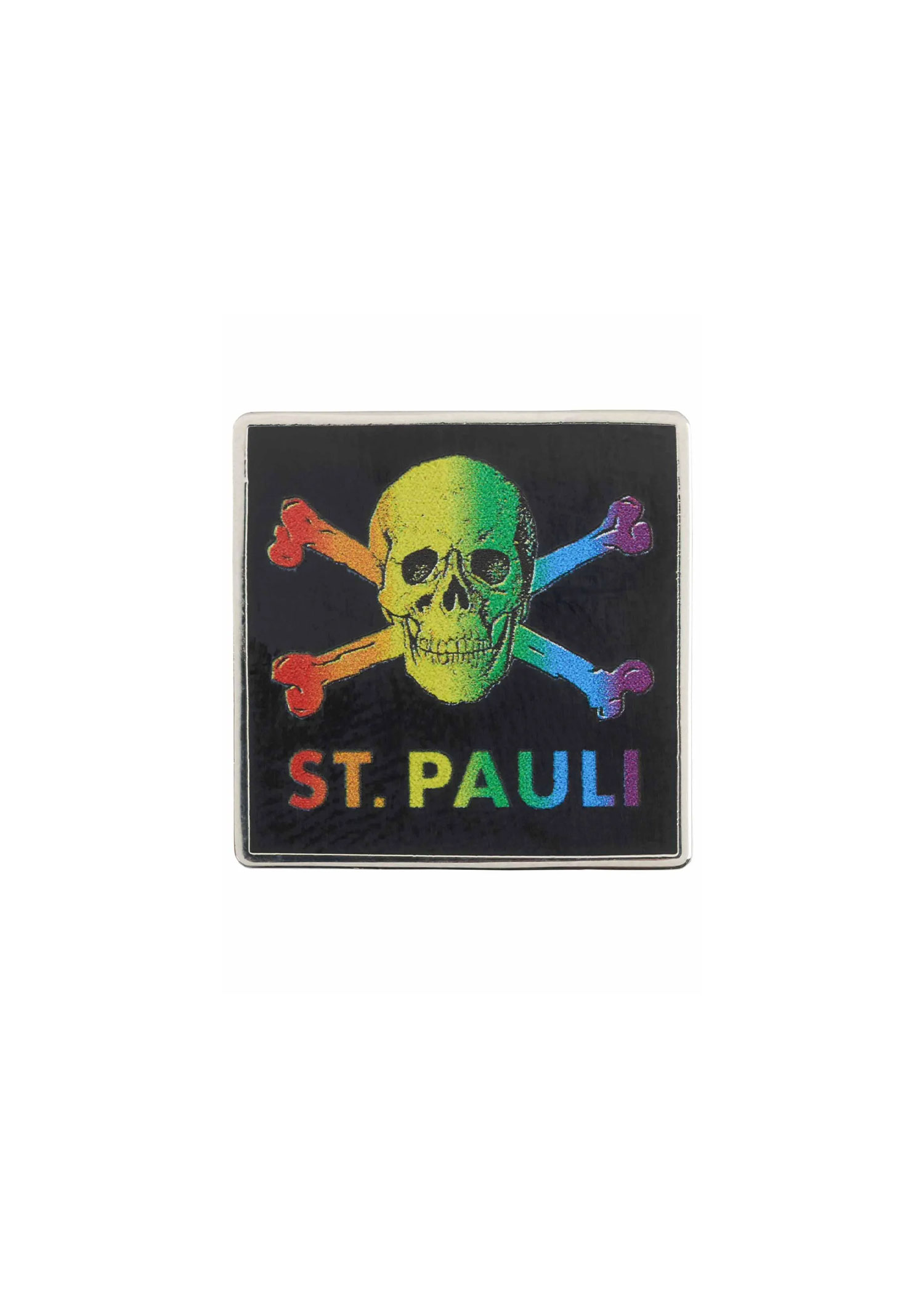 Pin "Regenbogen Totenkopf"