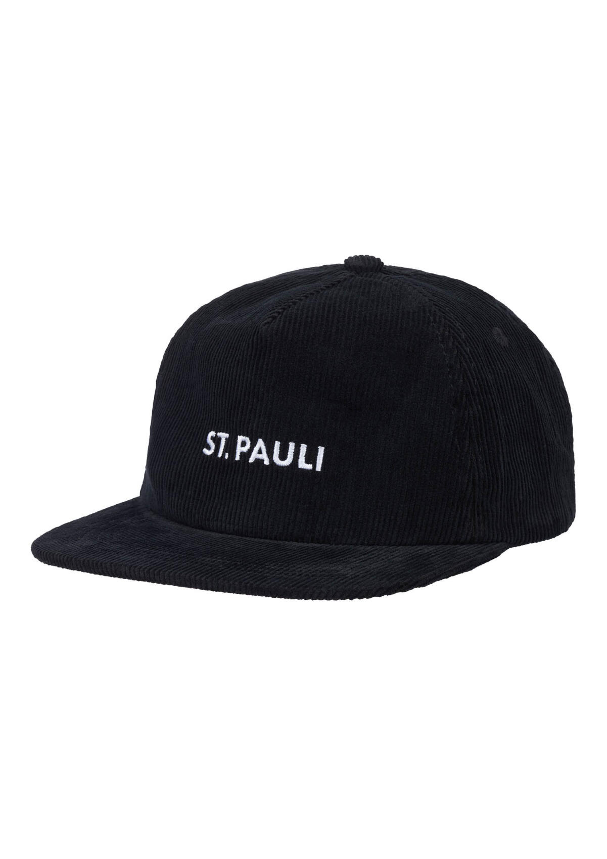 Kappe "Cord St. Pauli" schwarz