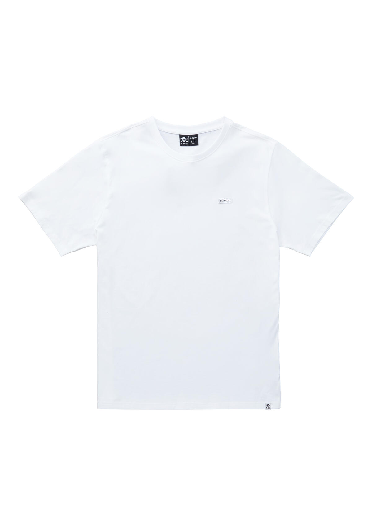 T-Shirt gerade "ST. PAULI PURE" weiss