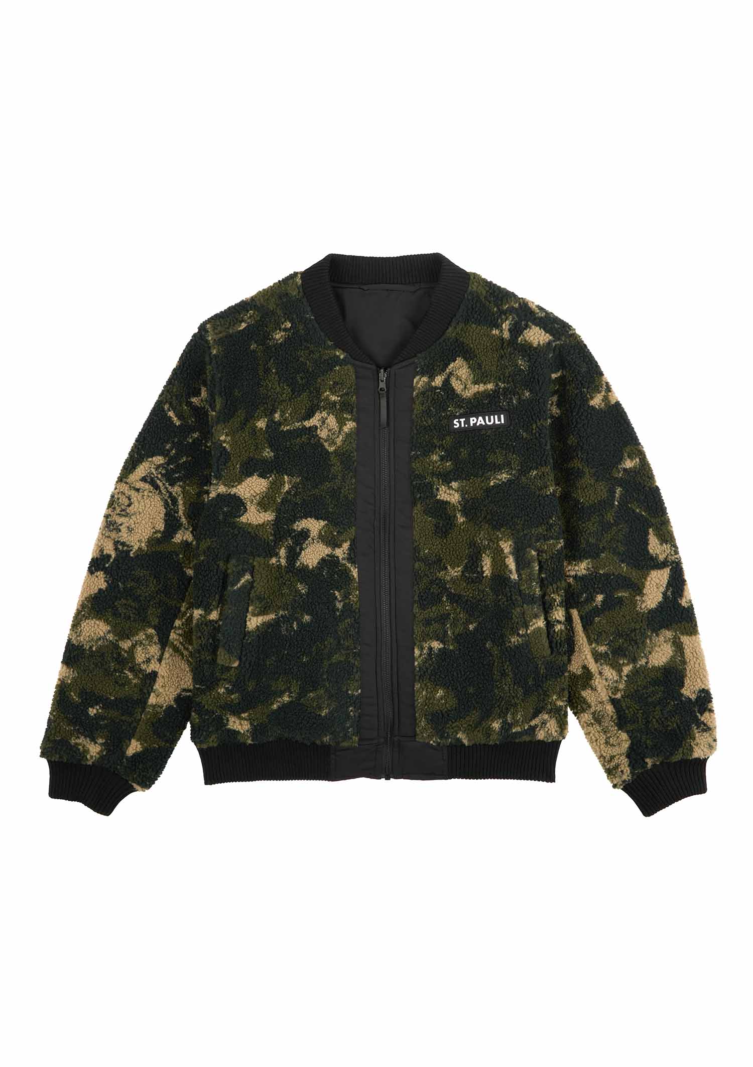 Wende-Bomberjacke "Skullouflage"