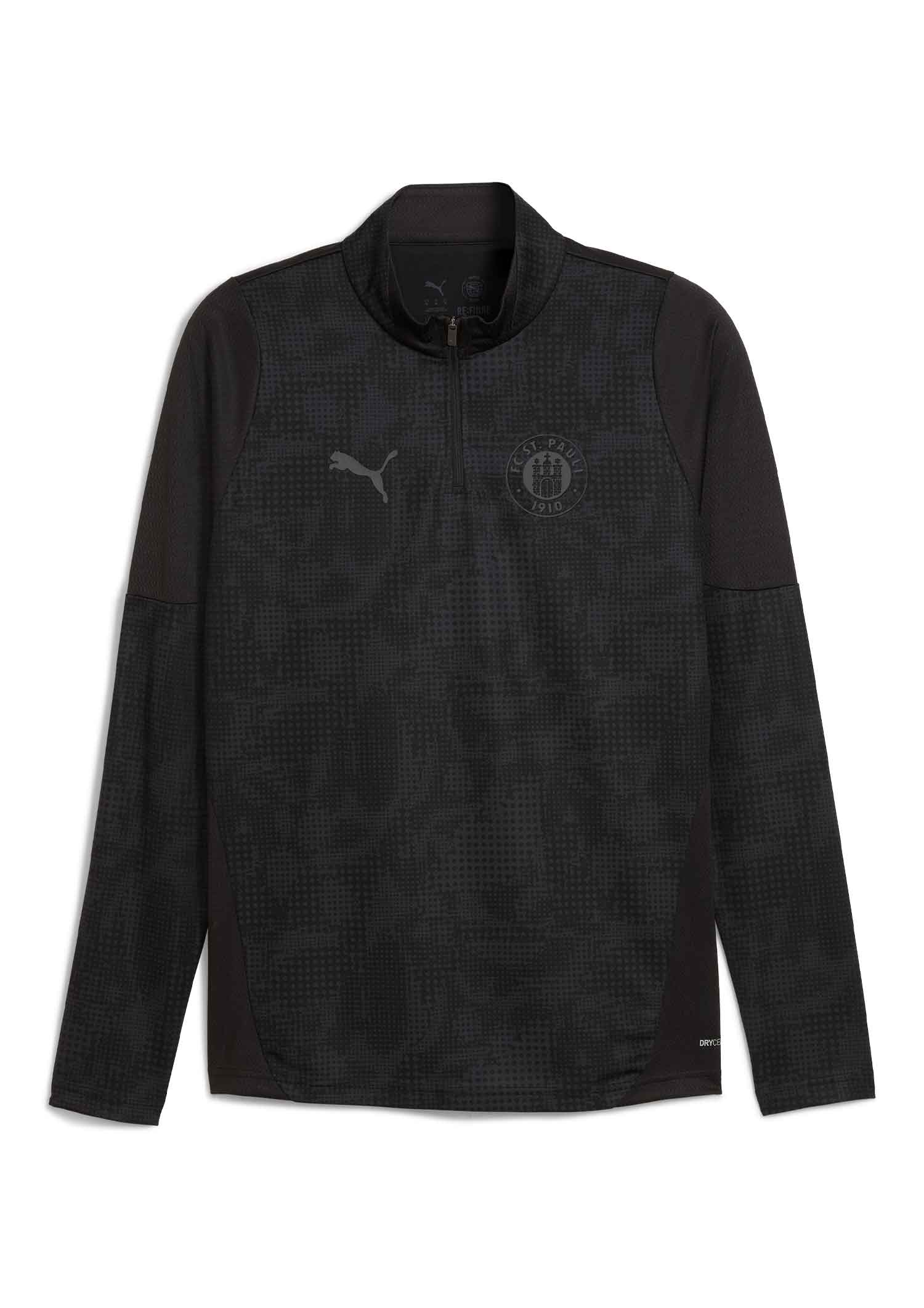 Puma - Langarmshirt Staff schwarz 2025-26