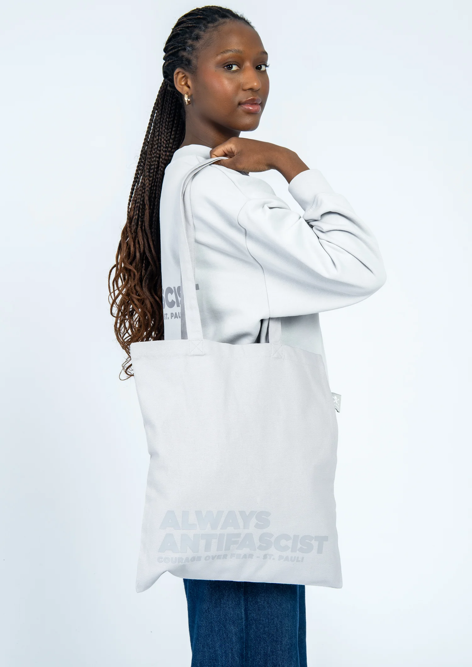 Jutebeutel "Always Antifascist"