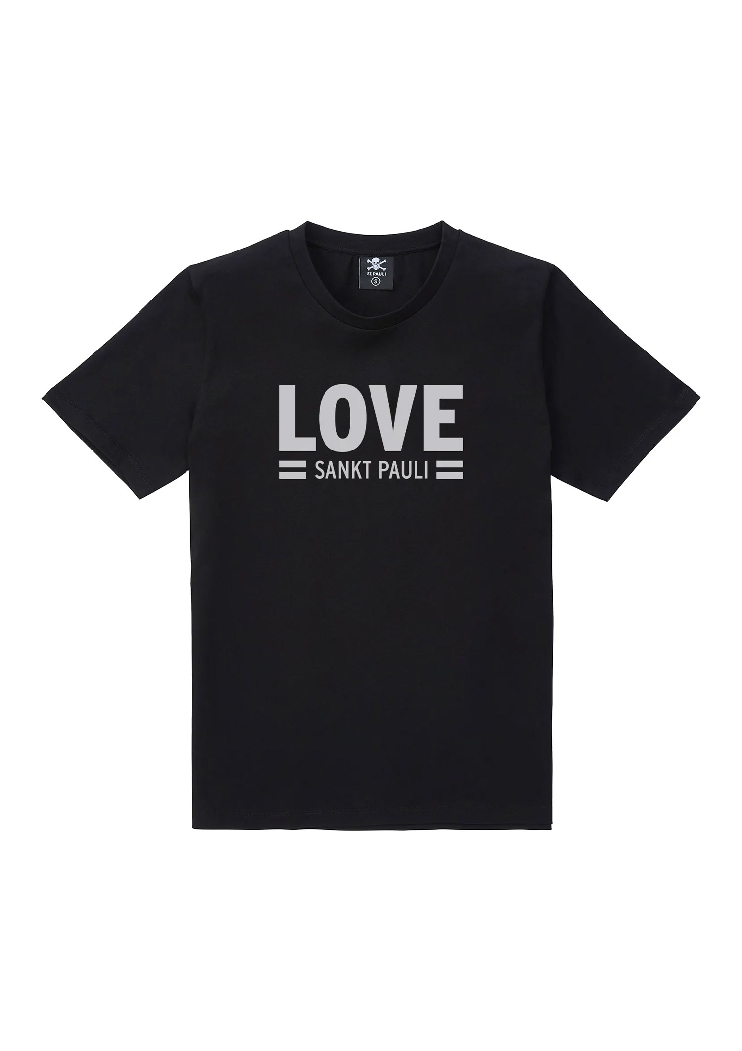 T-Shirt "Love Hate" - schwarz