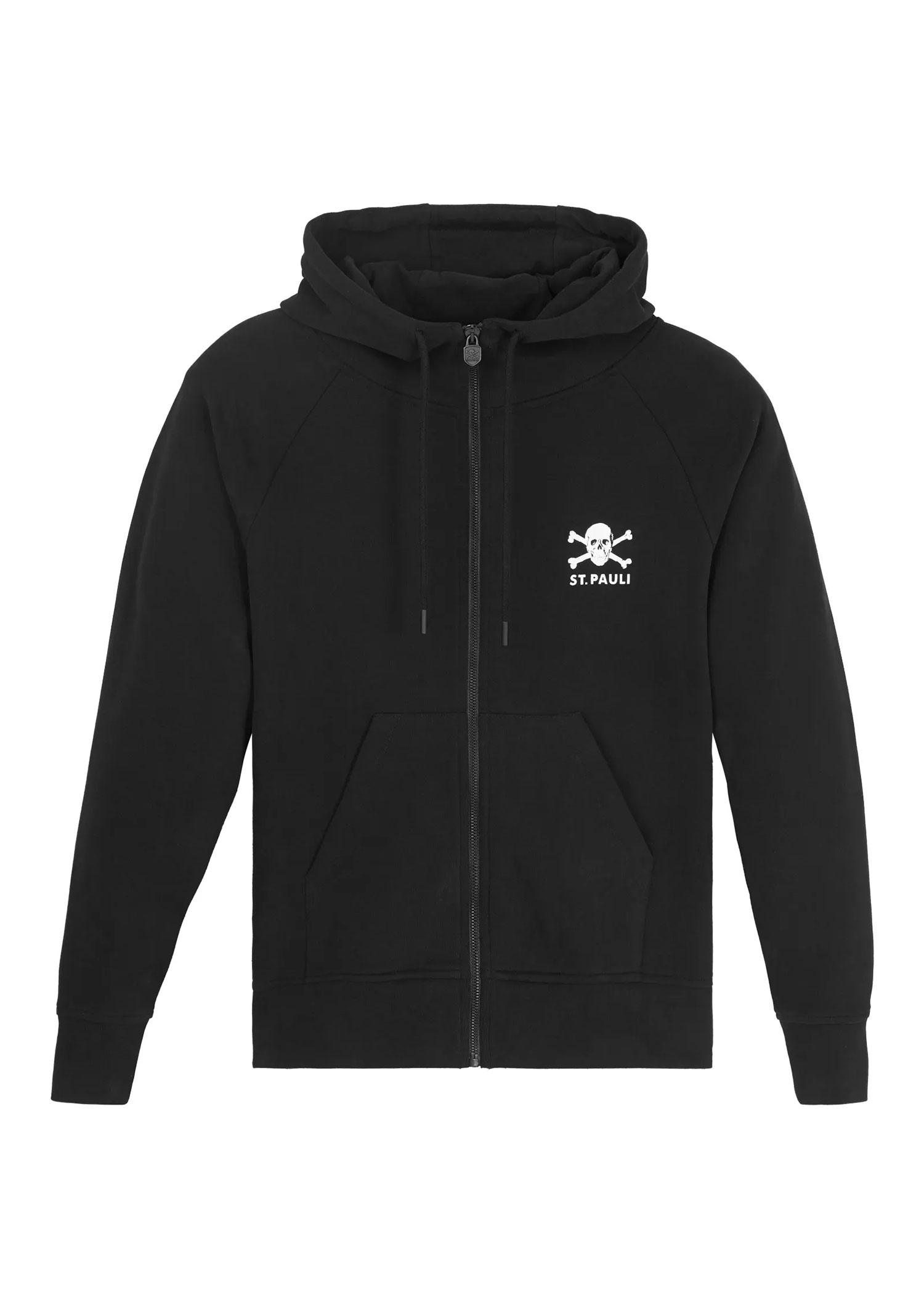 Kapuzenjacke tailliert TK klein Basic schwarz