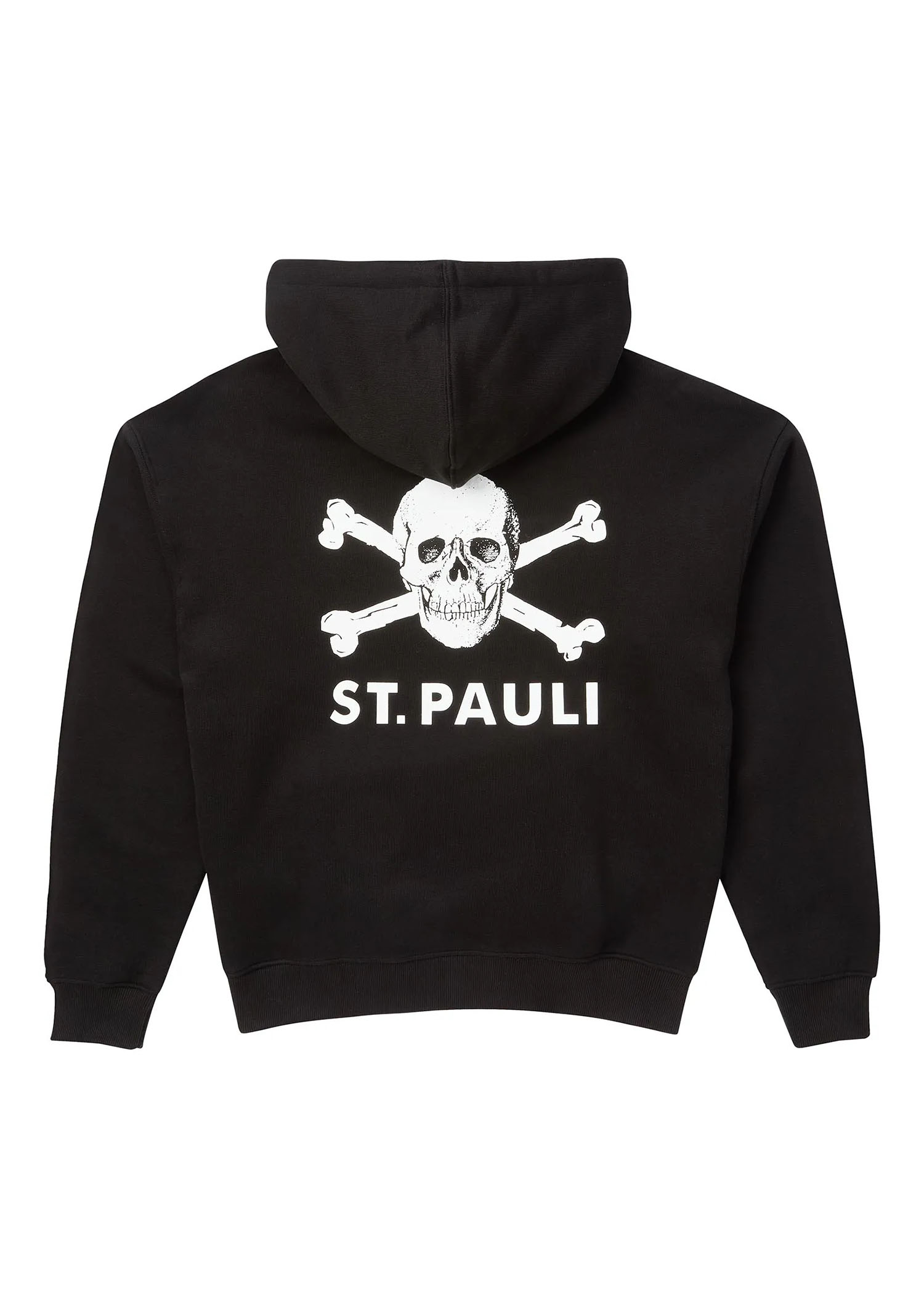 Kapuzenpullover "Die Strasse trägt" - schwarz