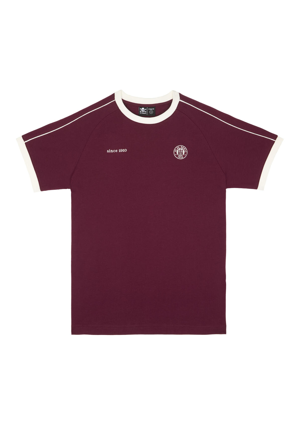 T-Shirt  "Retro Sport" aubergine