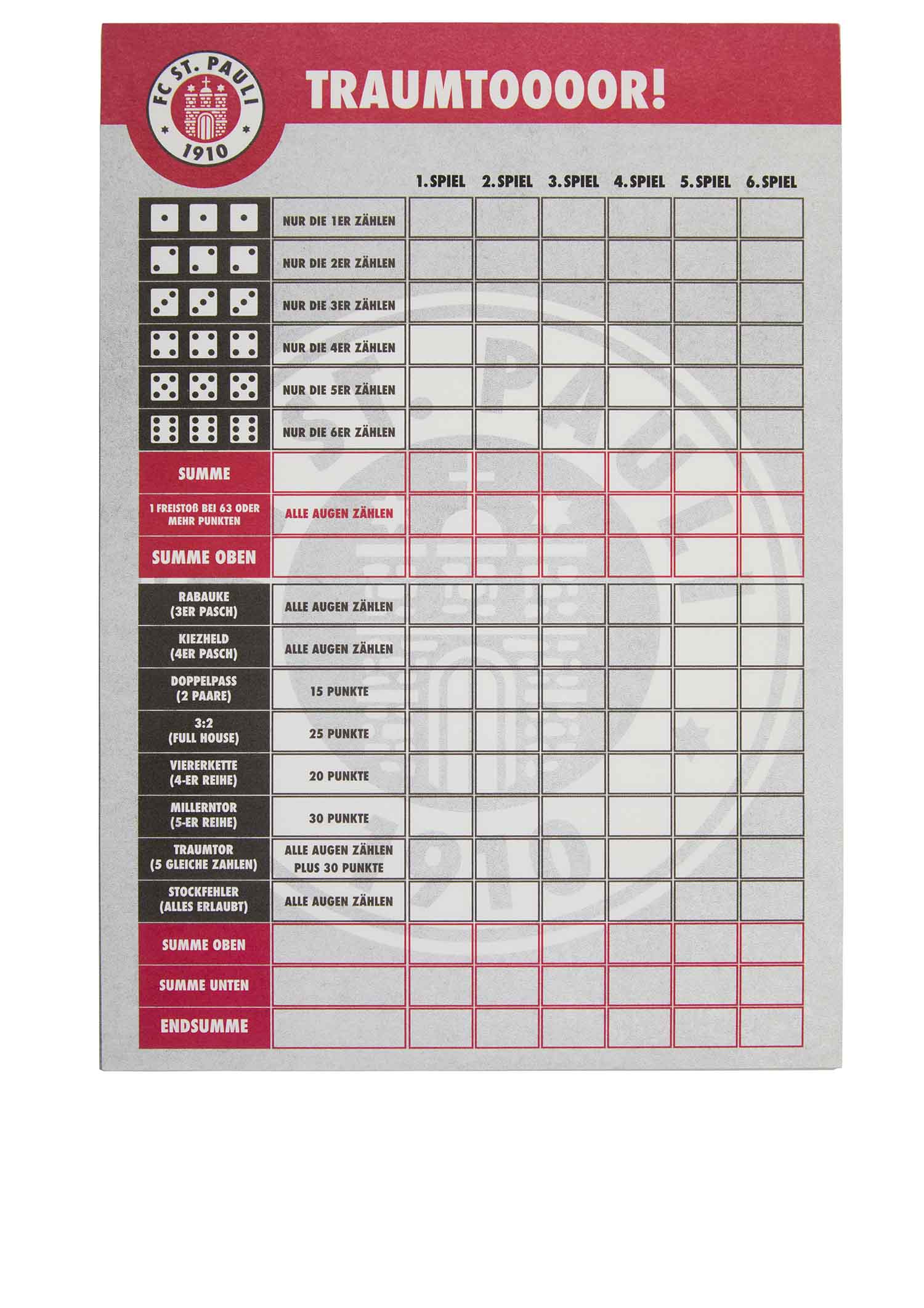 Spieleblock FSCP "Traumtor"