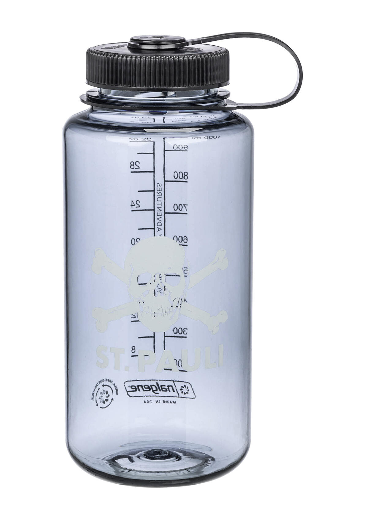 Trinkflasche Totenkopf 1L