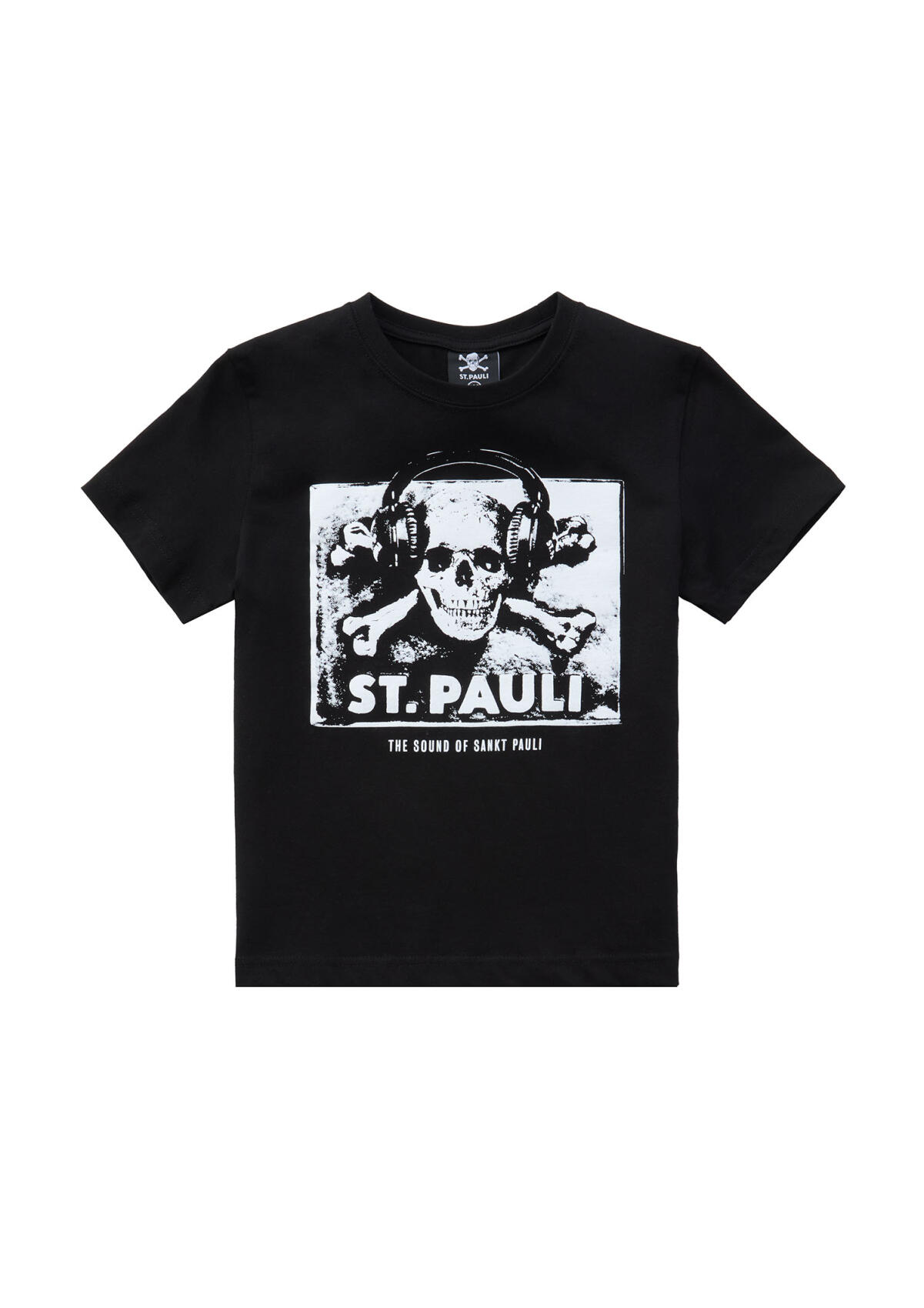 Kinder T-Shirt Sound Schwarz