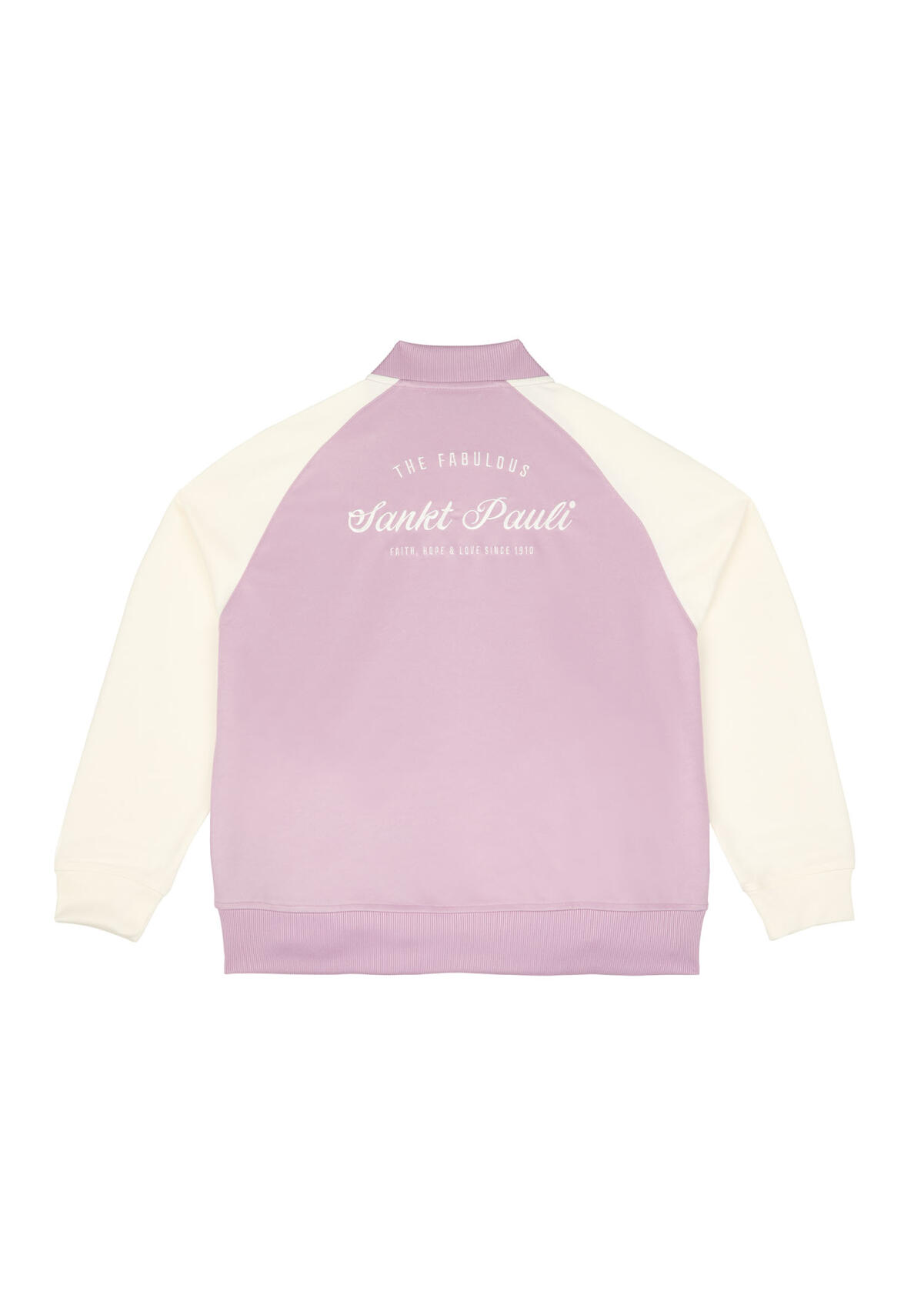 Trainingsjacke "Classic flieder-weiss"