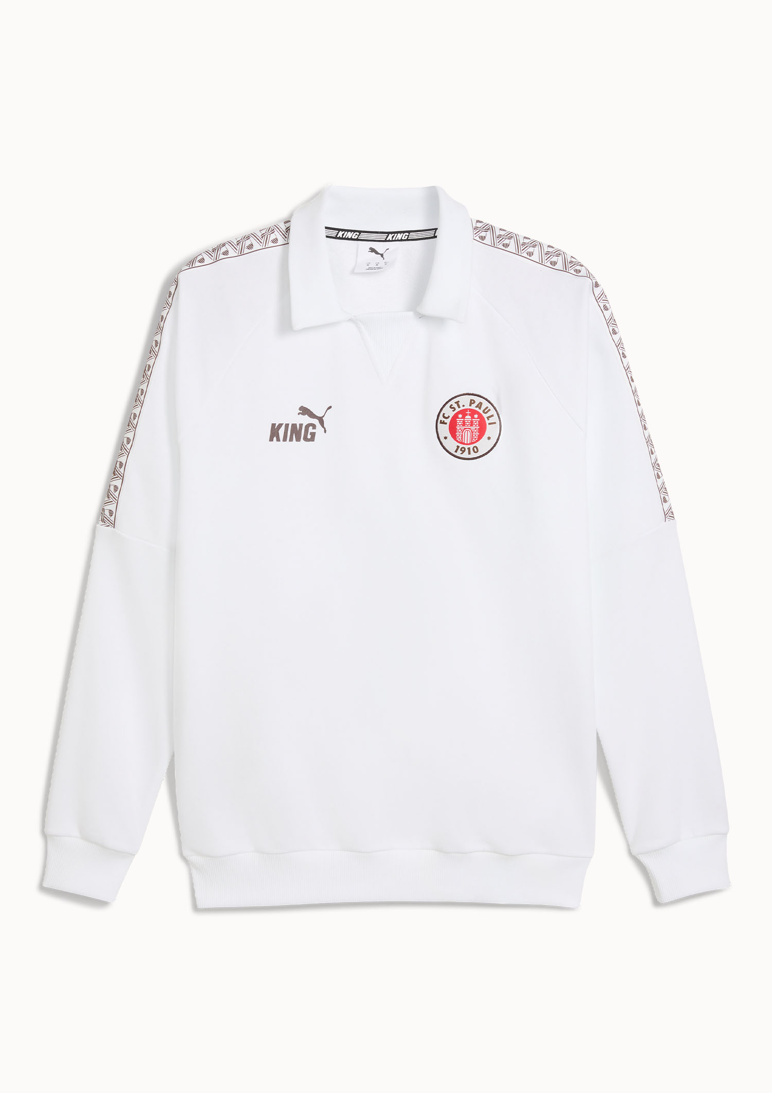 Puma - Sweatshirt "King" weiß 2025-26